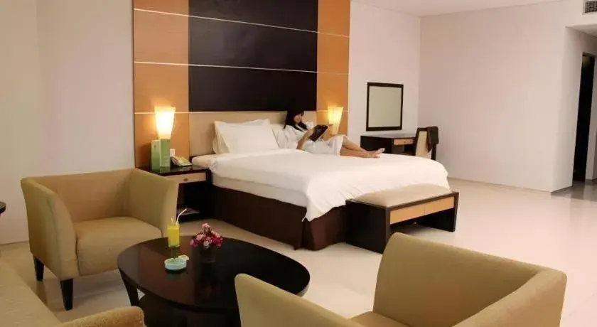 Bed in Grand Daira Hotel Palembang Bed in Grand Daira Hotel Palembang