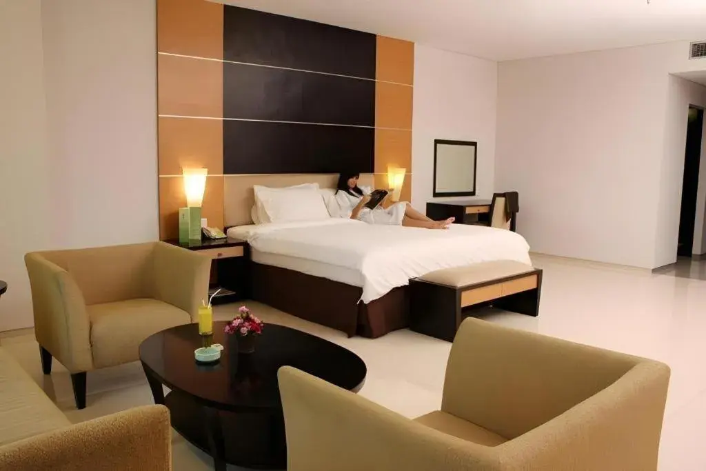 Bed in Grand Daira Hotel Palembang Bed in Grand Daira Hotel Palembang