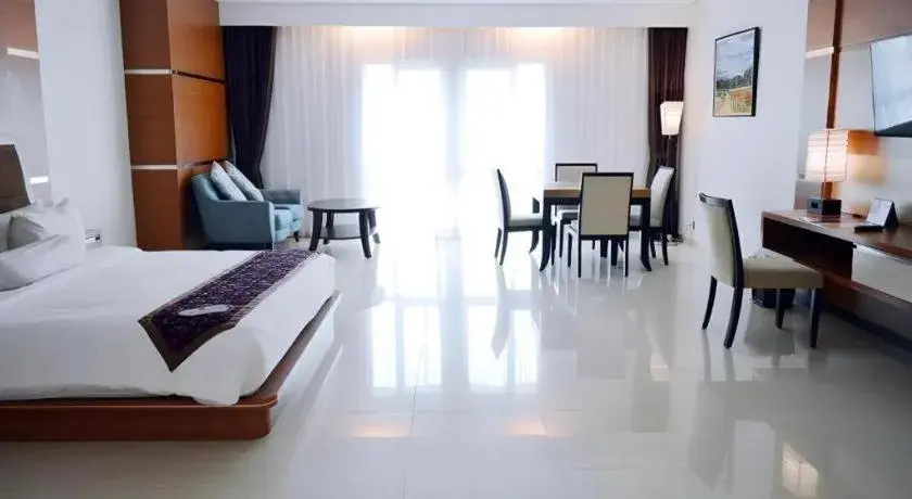 Bed in Grand Daira Hotel Palembang Bed in Grand Daira Hotel Palembang