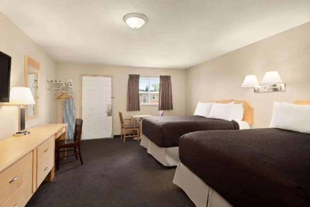 Bed in Thriftlodge Moose Jaw Bed in Thriftlodge Moose Jaw