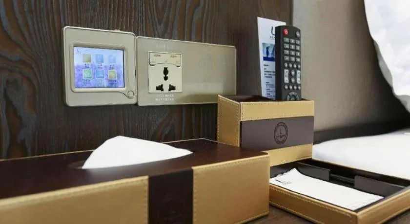 Bed in Lavande Hotel Tianjin Binhia Yujiabao Finance Center Branch