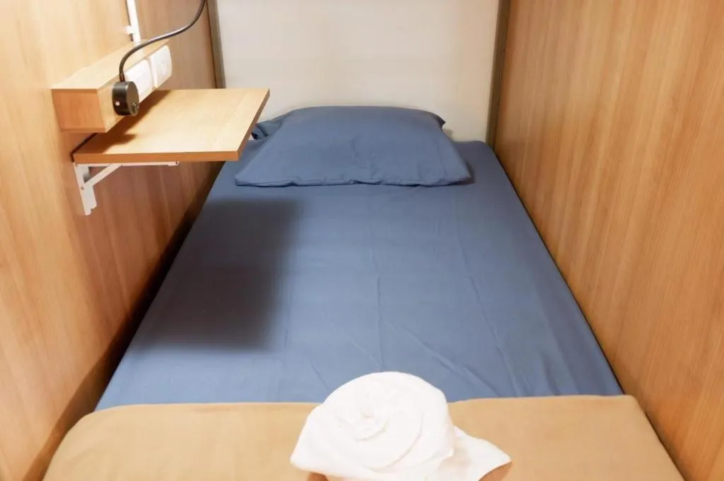 Bed in Sleep cafe @ Hidee