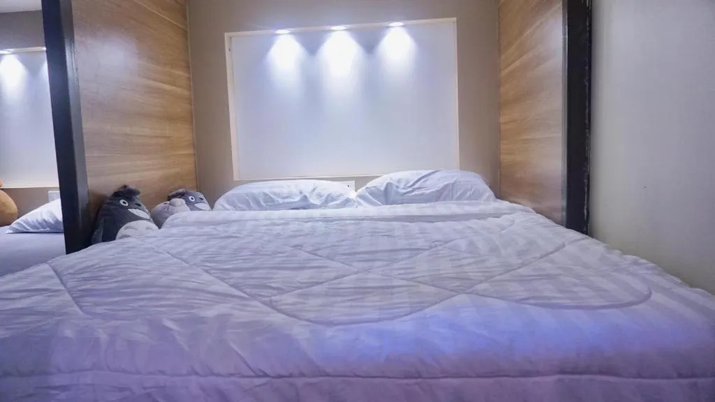 Bed in Sleep cafe @ Hidee