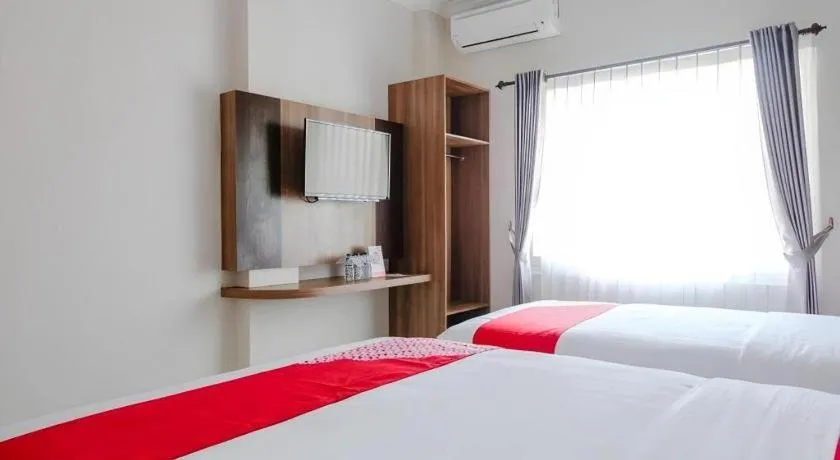 Bed in Noura Guest House Syariah