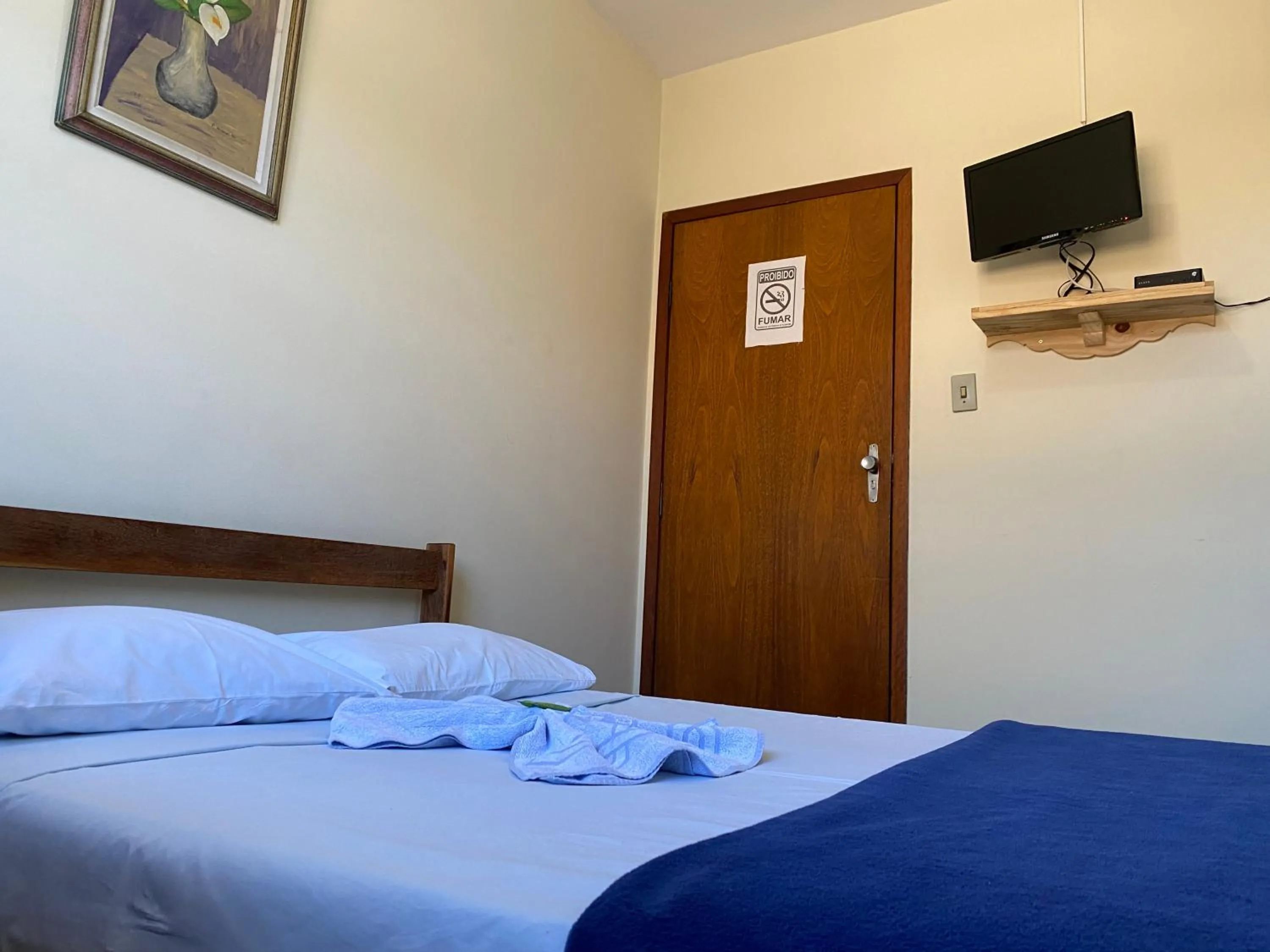 Bed in Pousada Turismo