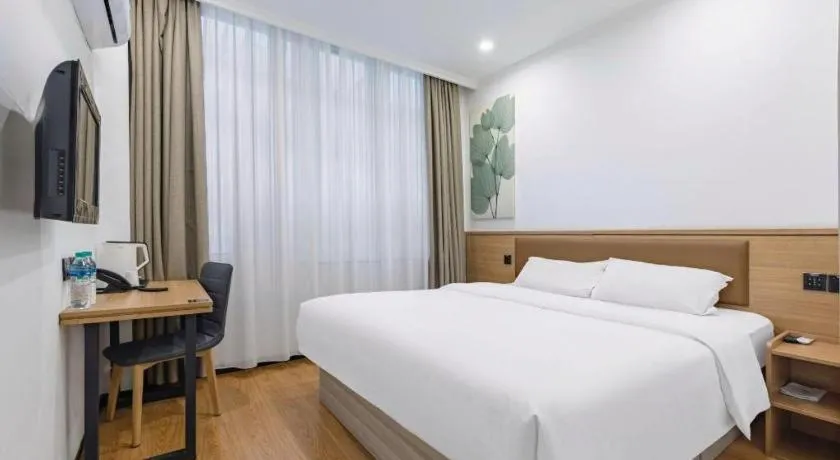 Bed in GreenTree Inn Chaoyang Shuangta District Bus Station