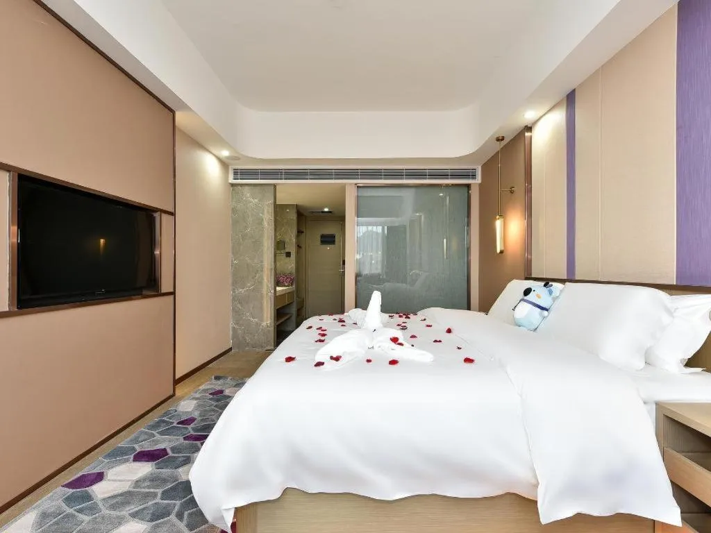 Bed in Lavande Hotel Kunming Changshui Airport