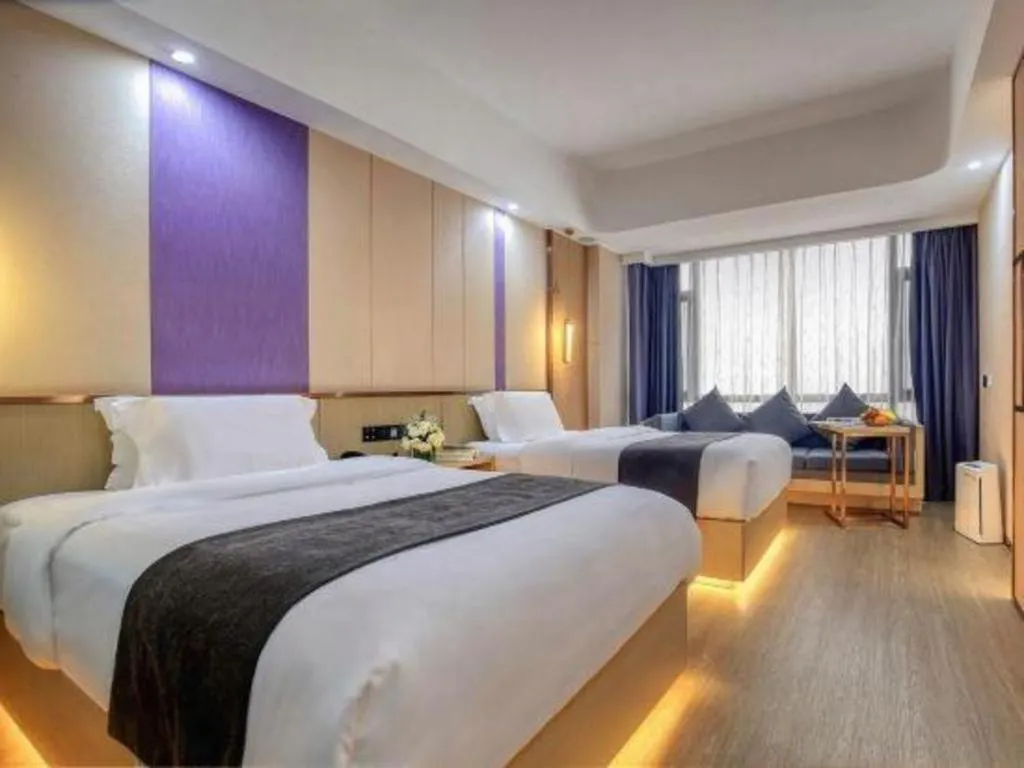 Bed in Lavande Hotel Kunming Changshui Airport