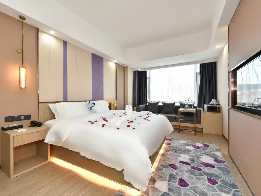 Bed in Lavande Hotel Kunming Changshui Airport