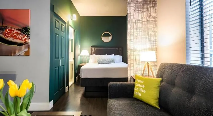 Bed in The Oxford Seattle-Downtown