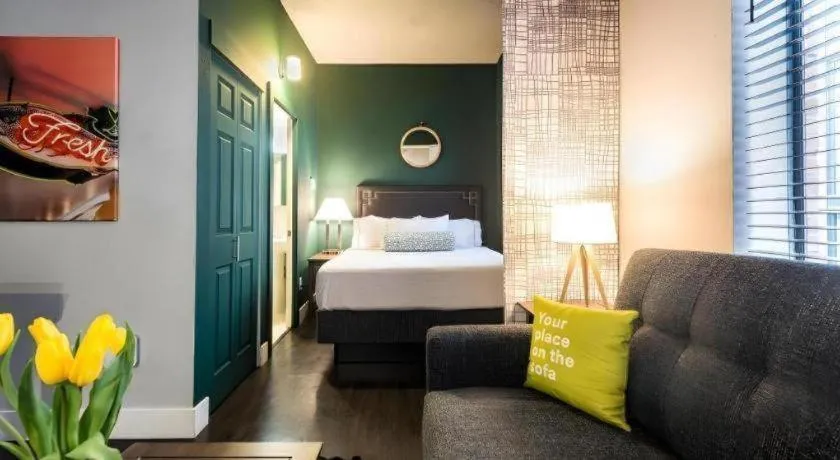 Bed in The Oxford Seattle-Downtown