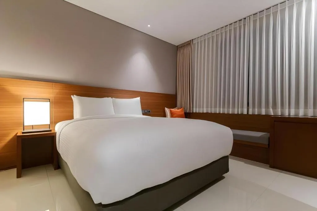 Bed in Top Cloud Hotel Iksan
