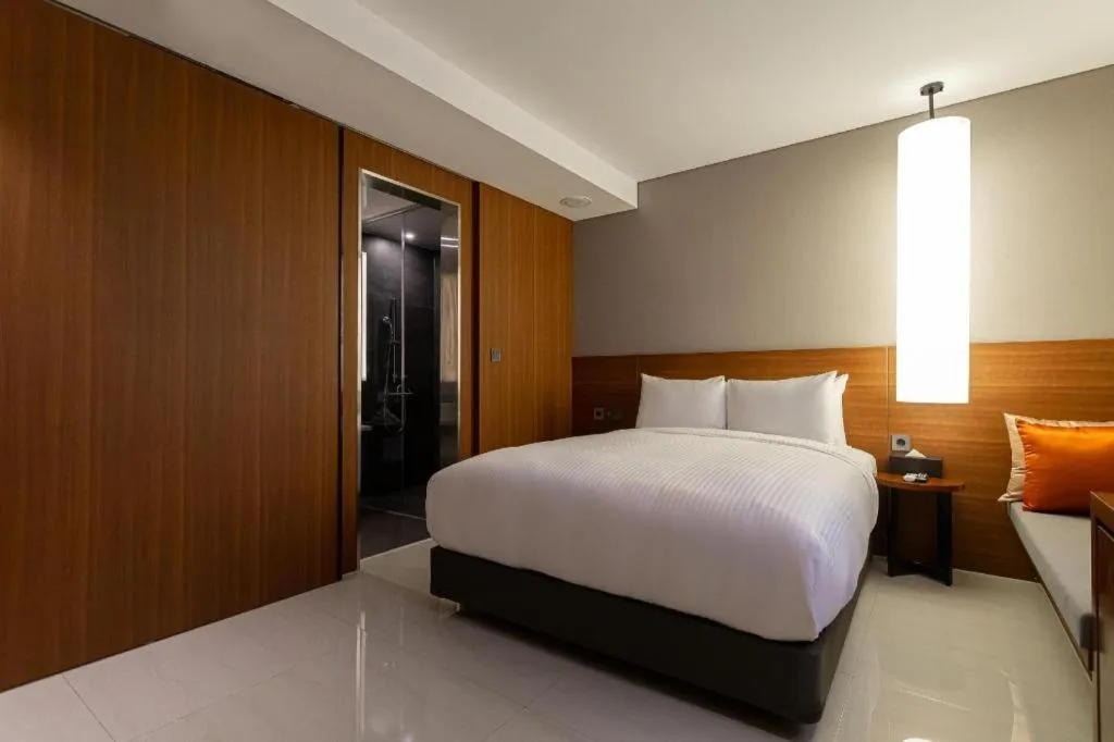 Bed in Top Cloud Hotel Iksan