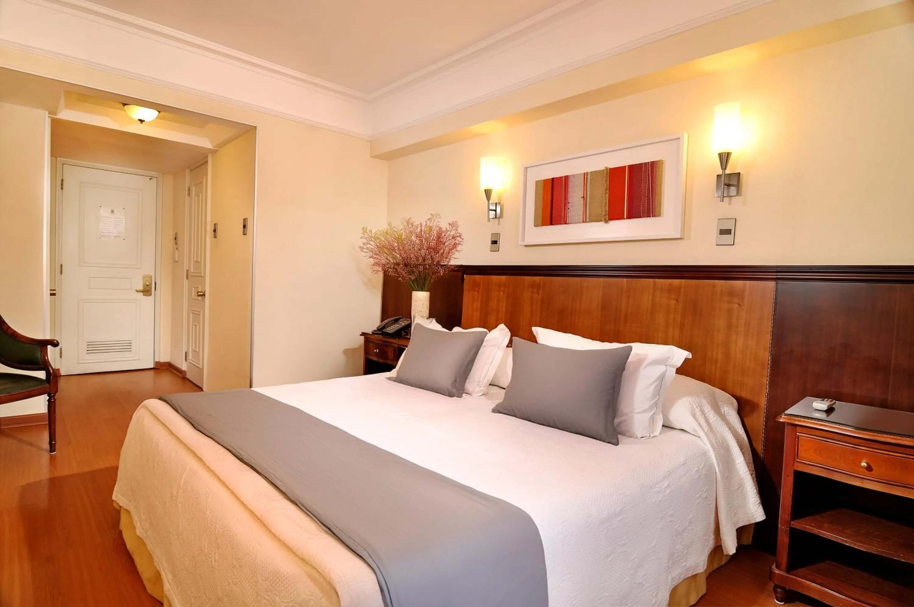 Bed in Hotel Gran Palace