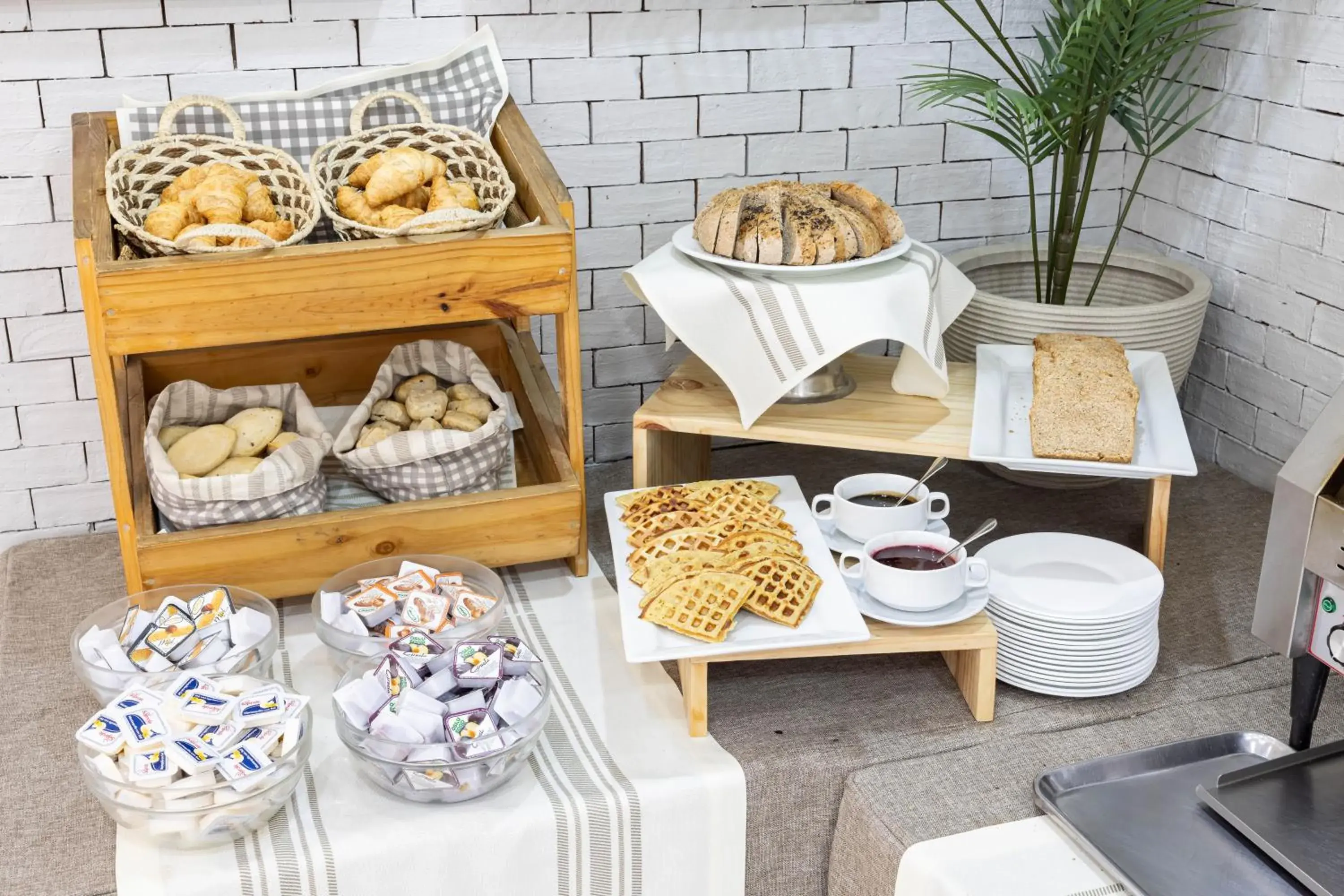 Buffet breakfast in Hotel Gran Palace Buffet breakfast in Hotel Gran Palace