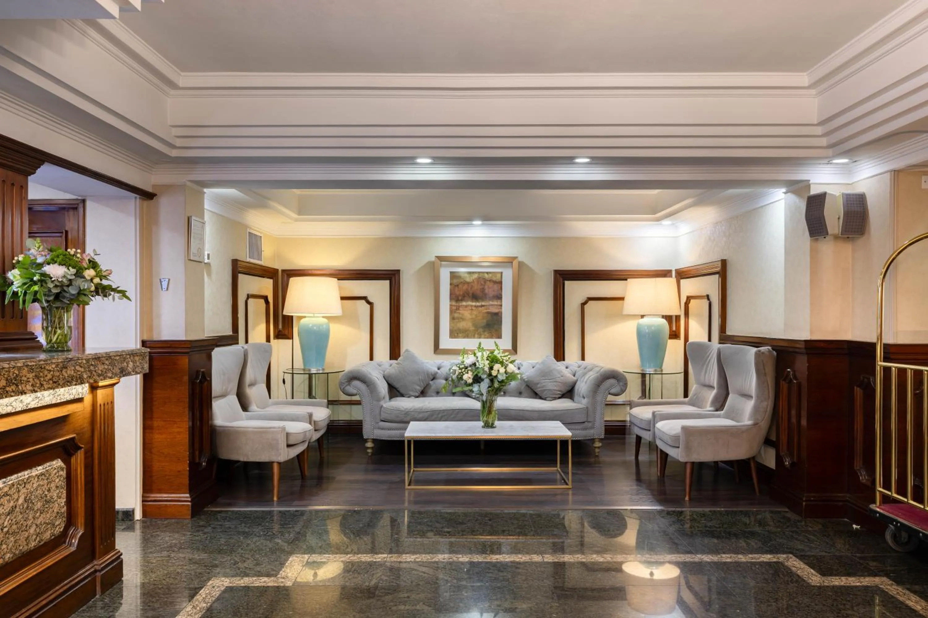 Lobby or reception in Hotel Gran Palace