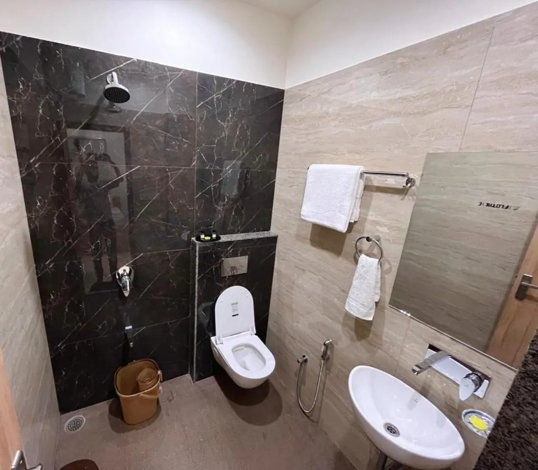 Shower in Hotel Rajvi Residency A Unit Of Jas Hotels And Resorts