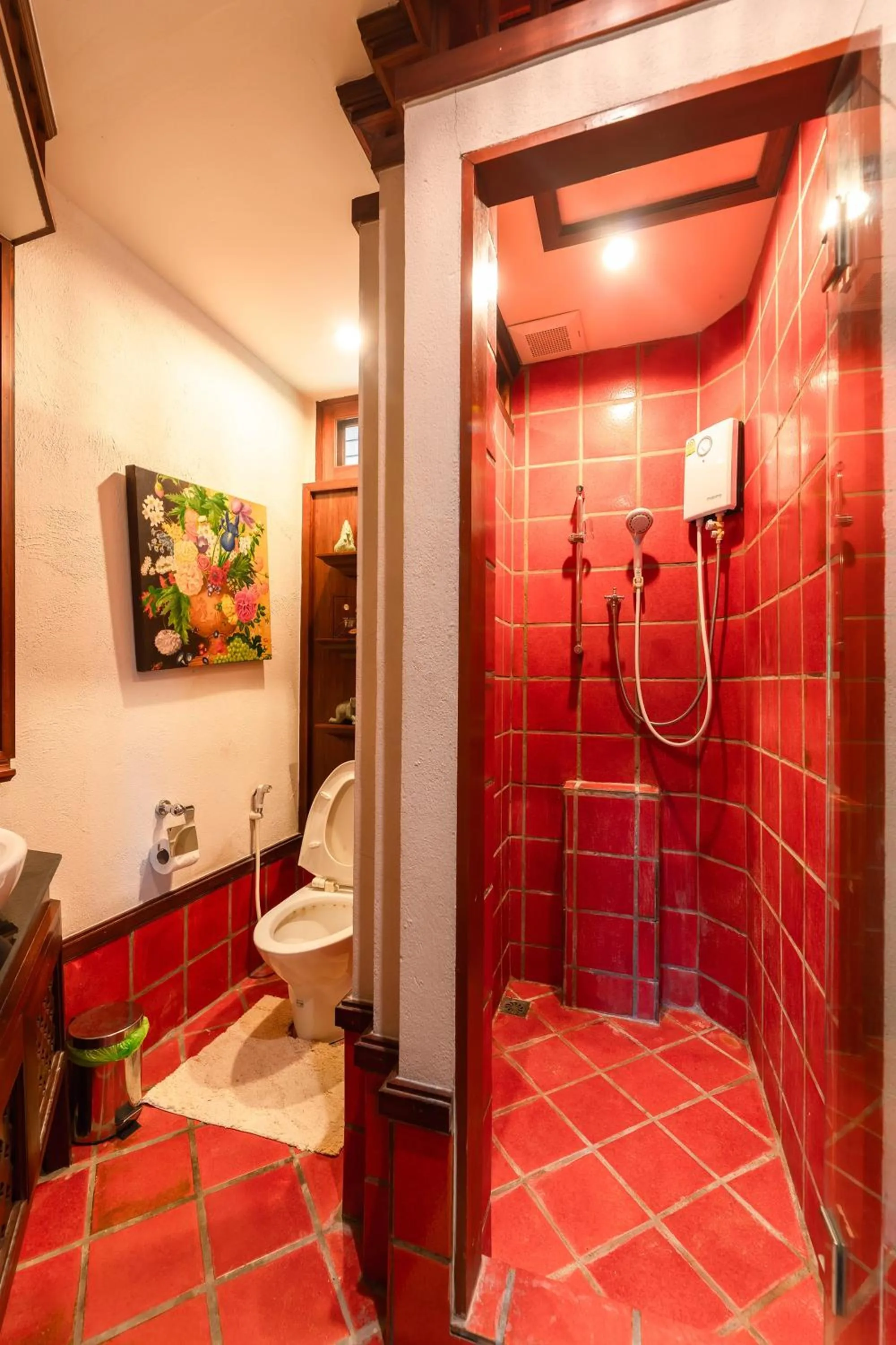 Shower in Guru Resort Chiang Mai