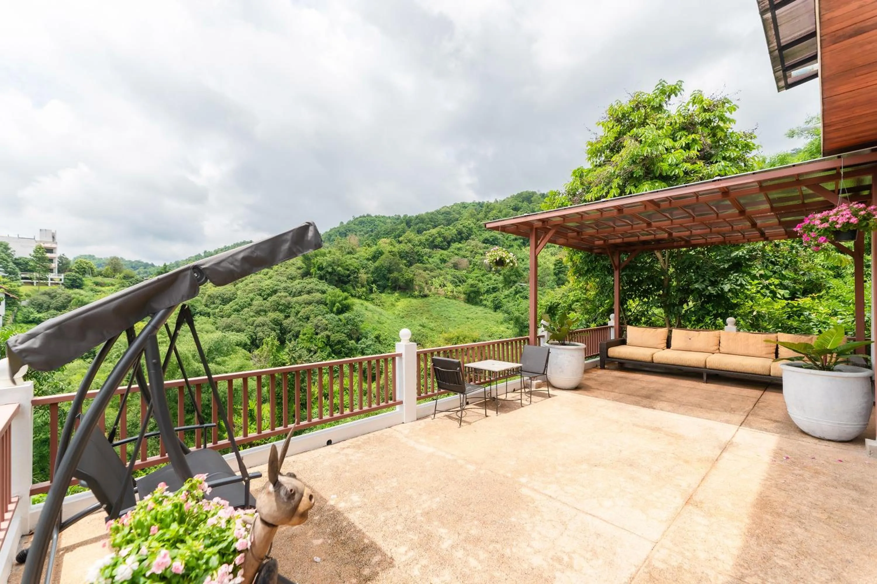 Balcony/Terrace in Guru Resort Chiang Mai