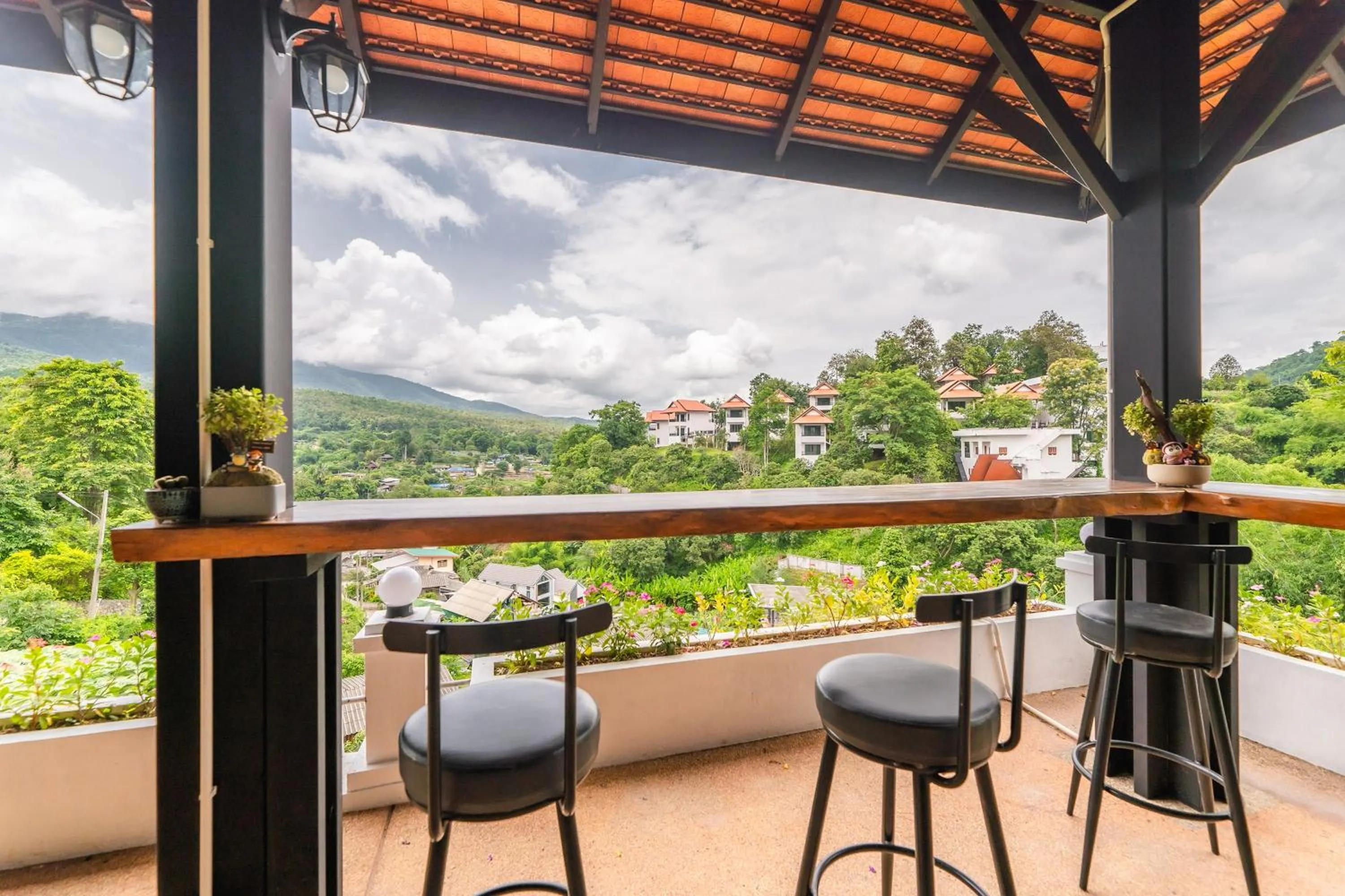 Balcony/Terrace in Guru Resort Chiang Mai