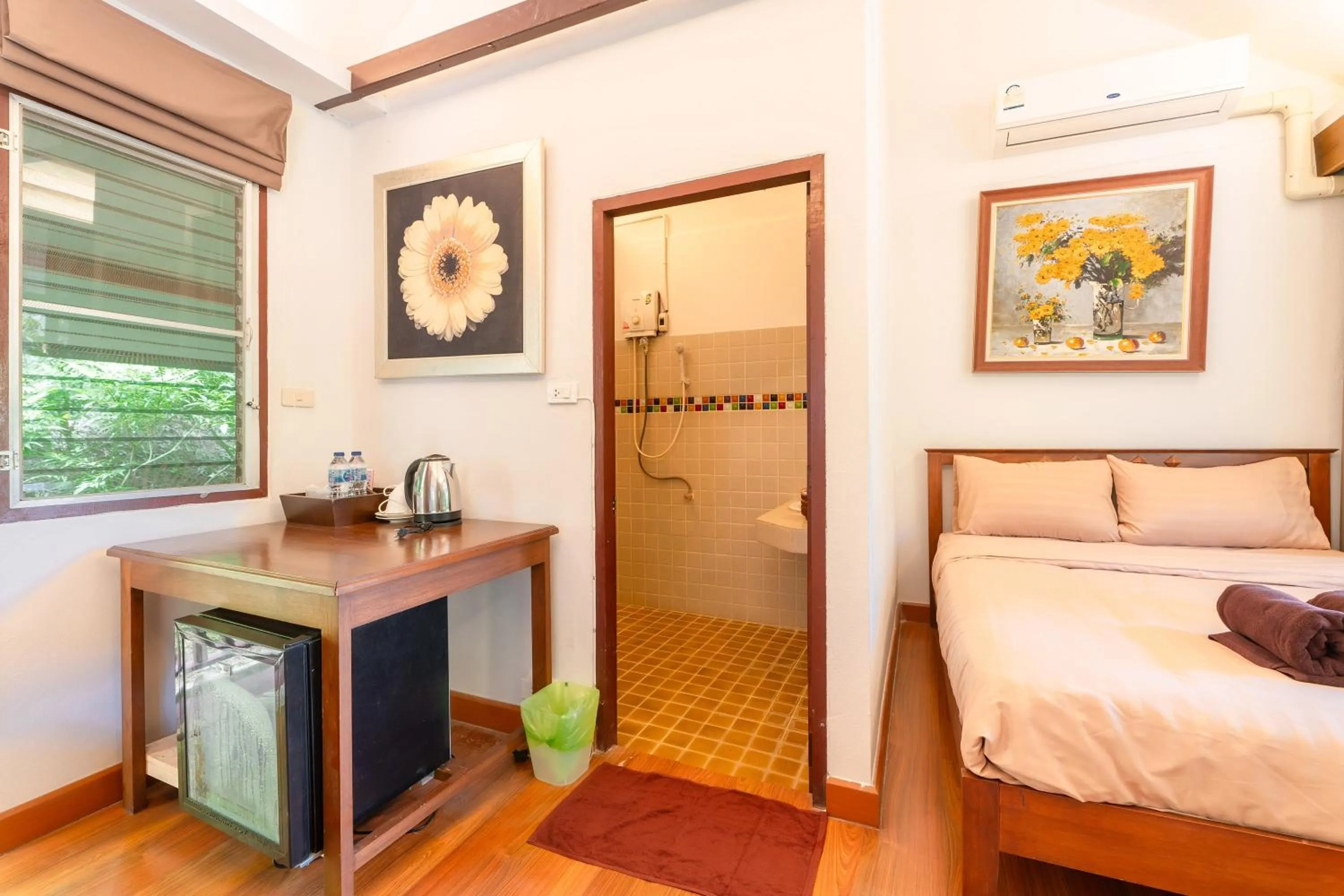 Bed in Guru Resort Chiang Mai