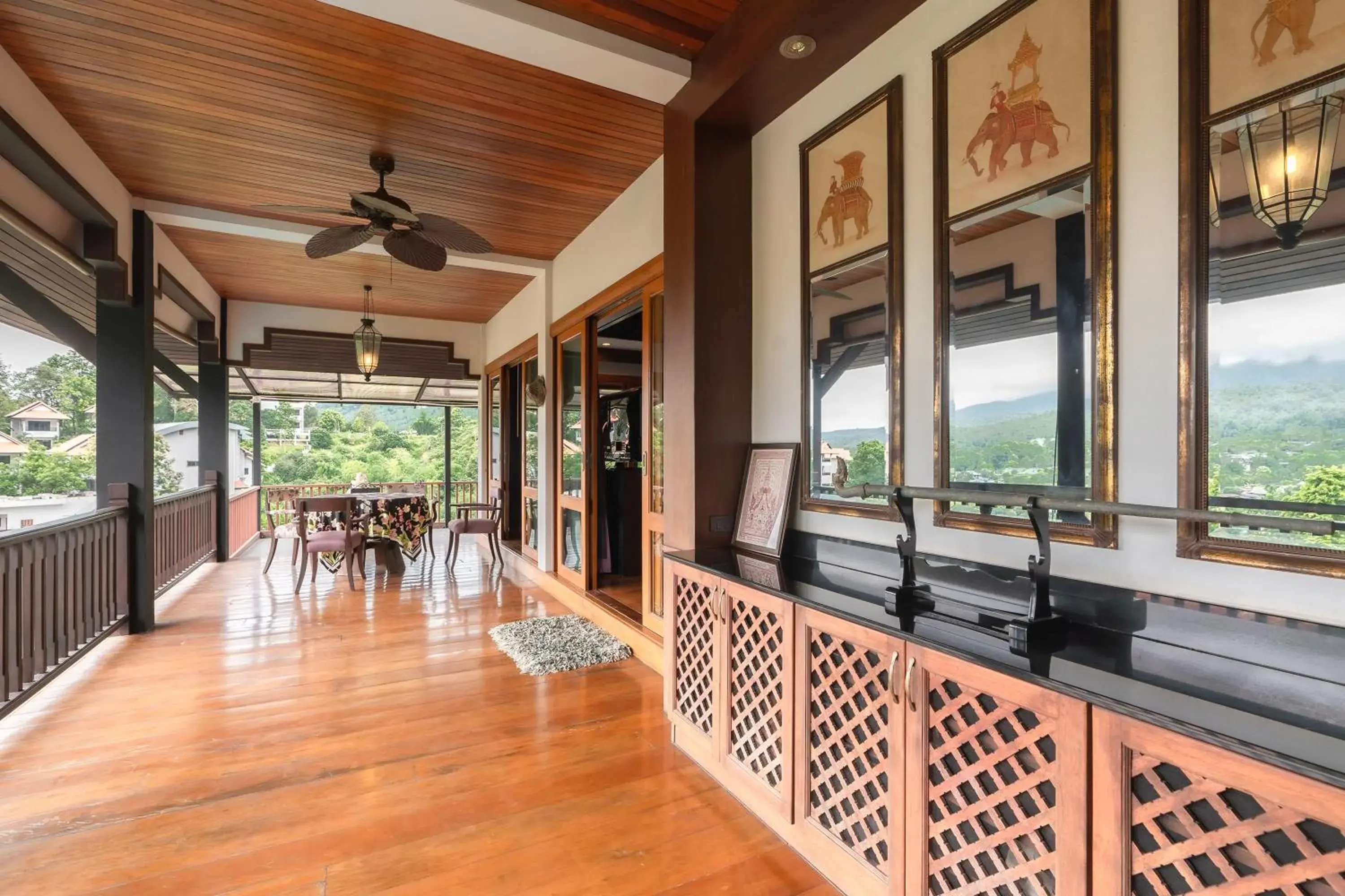 Living room in Guru Resort Chiang Mai Living room in Guru Resort Chiang Mai