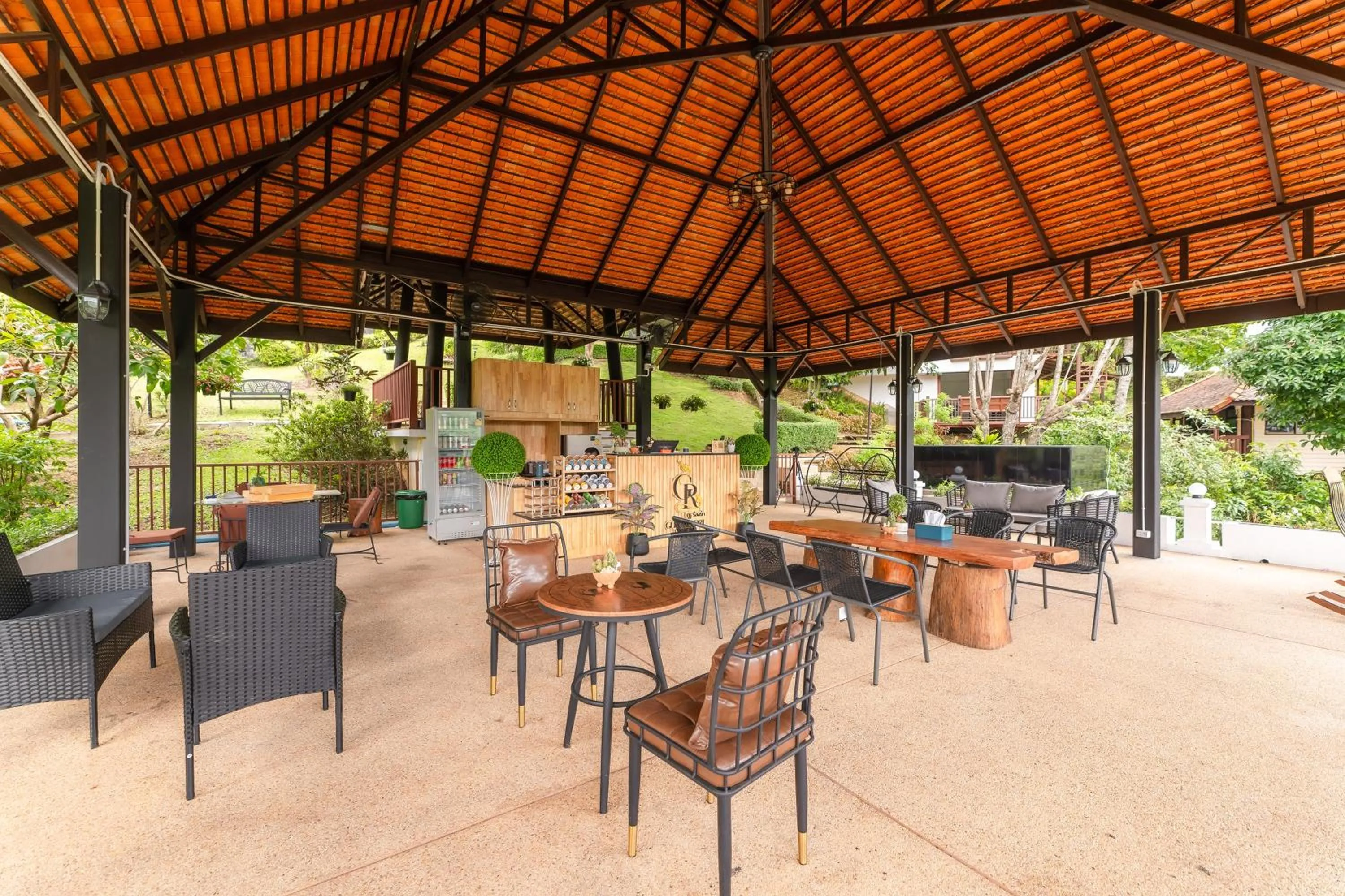 Kitchen or kitchenette in Guru Resort Chiang Mai