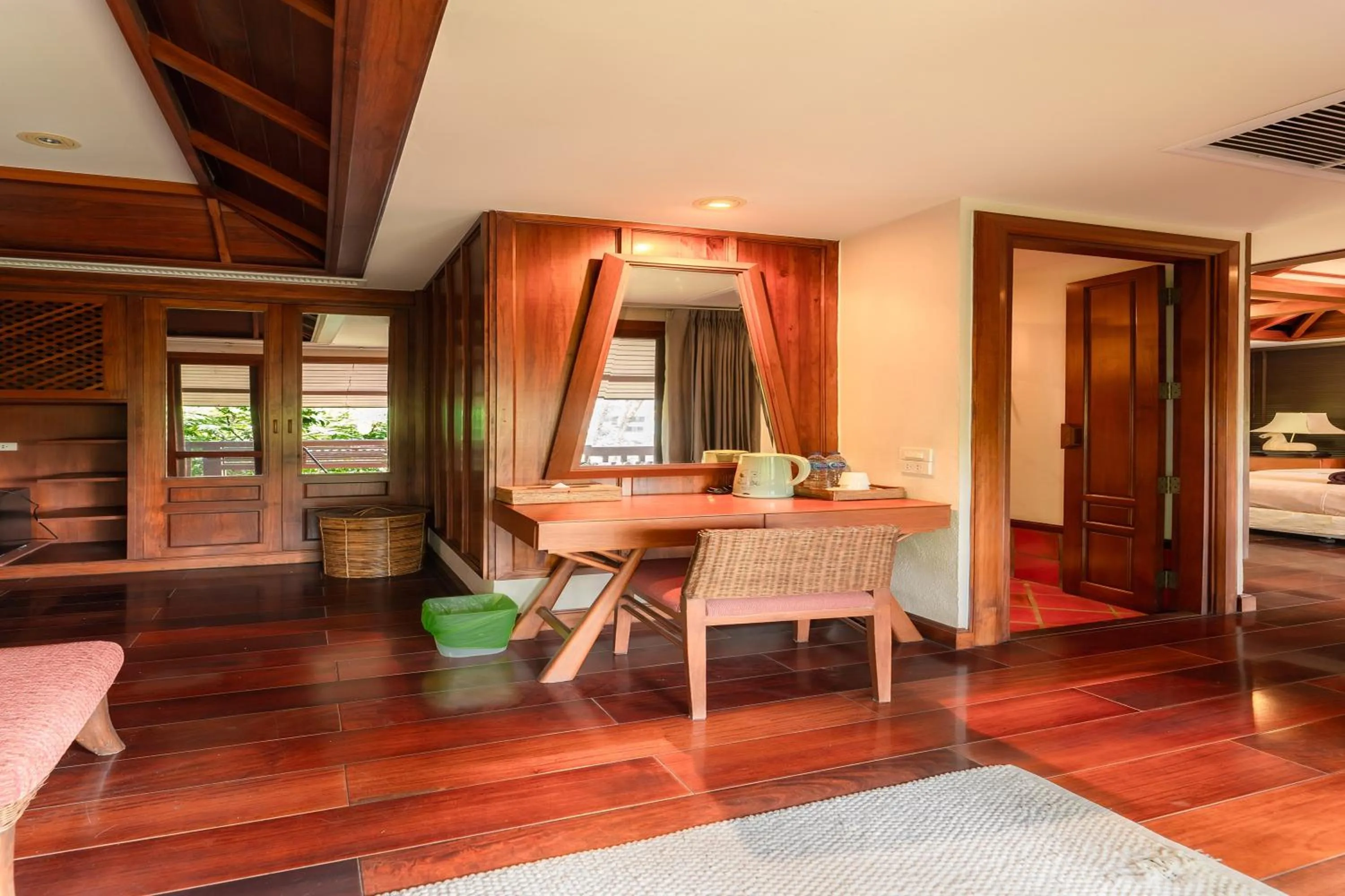 Seating area in Guru Resort Chiang Mai