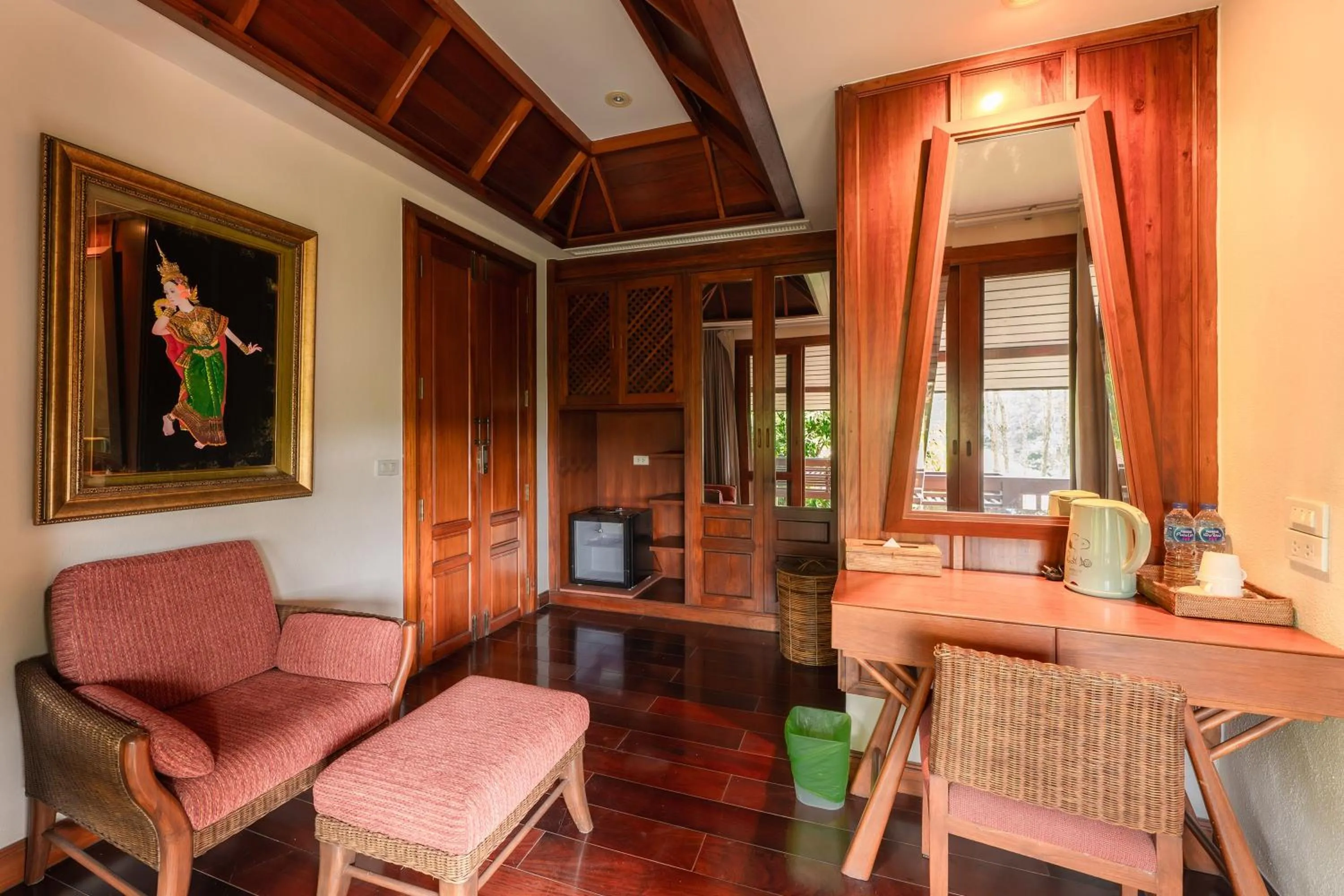 Living room in Guru Resort Chiang Mai