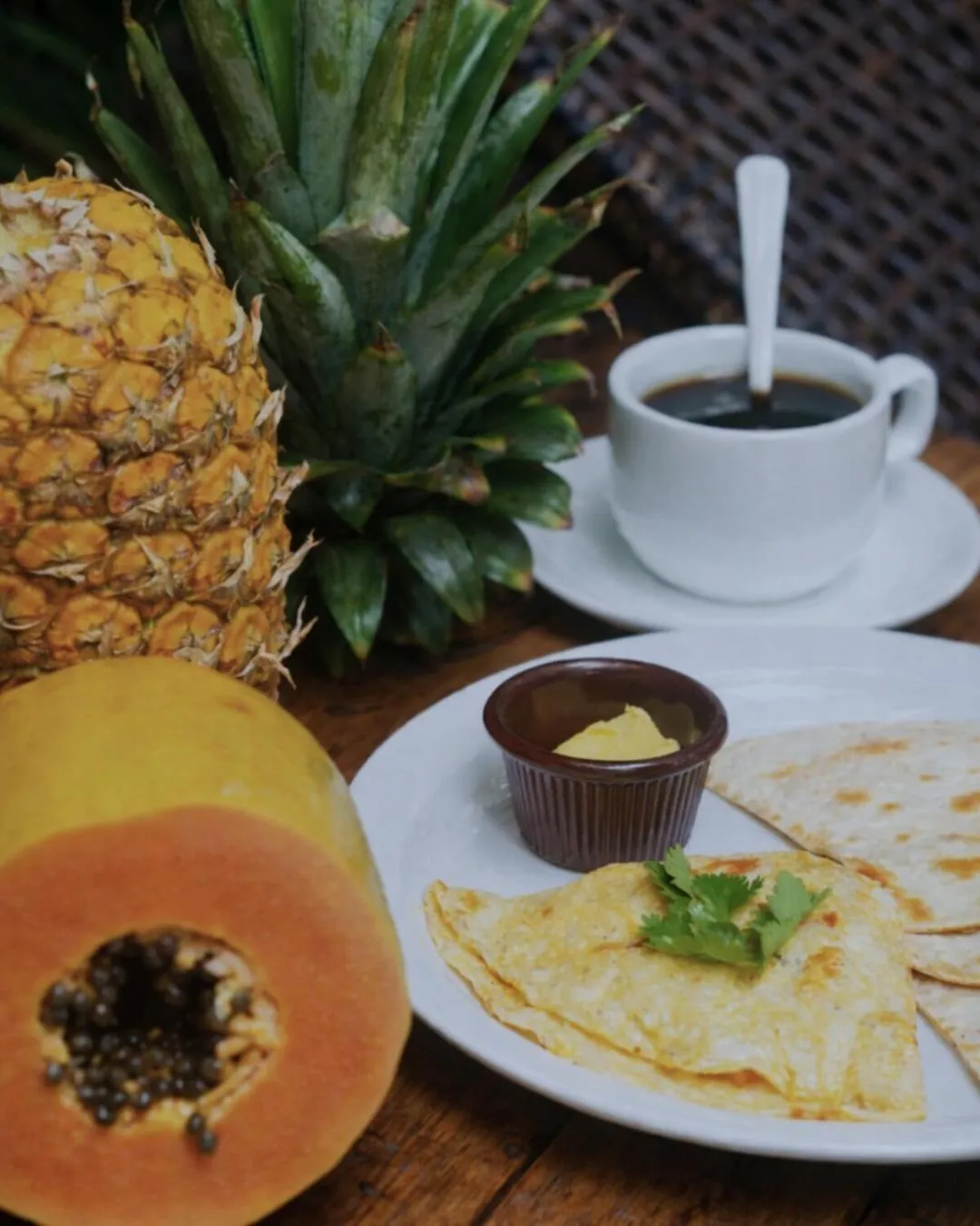 Breakfast in Green Sanctuary Hotel