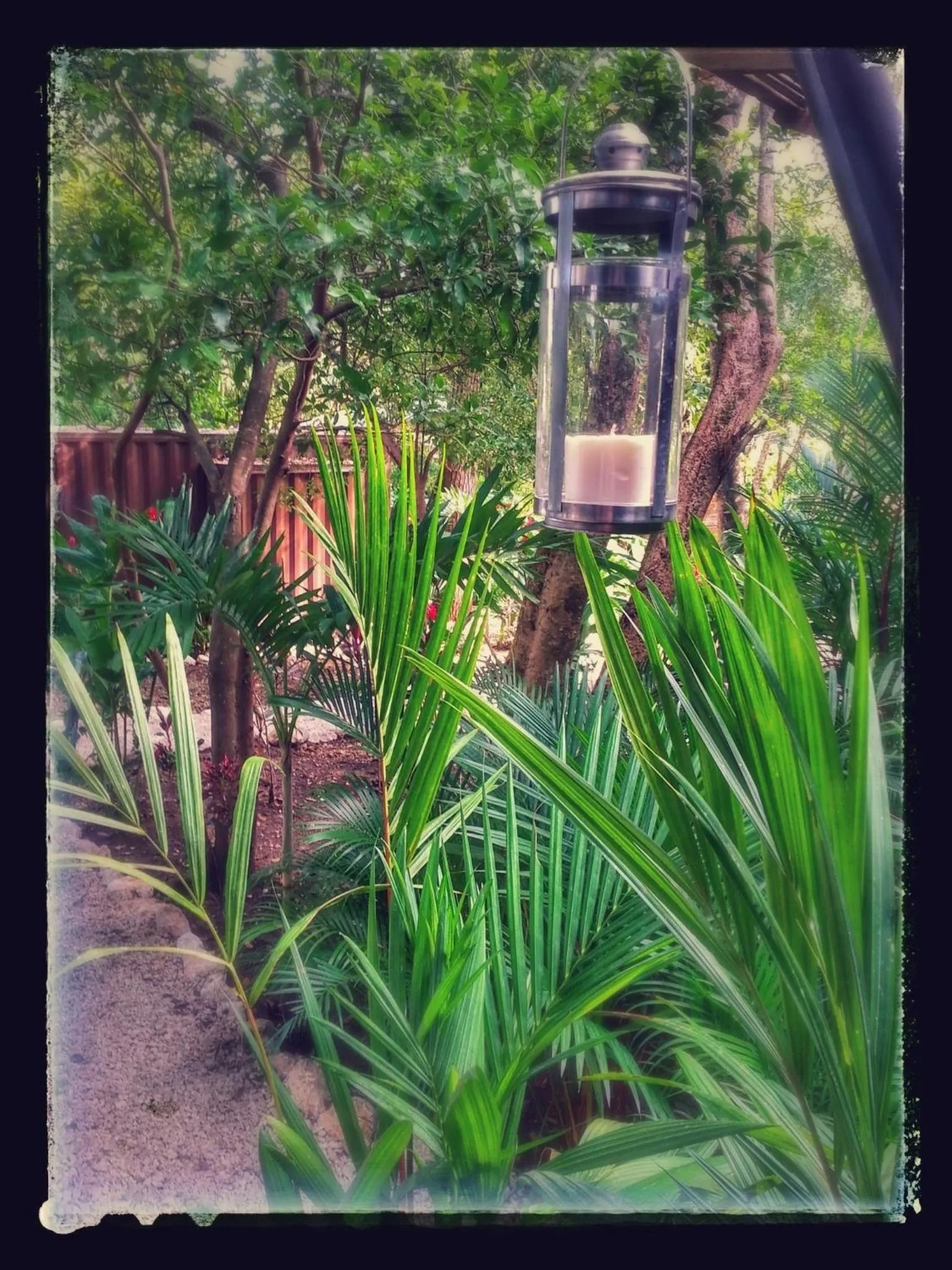 Decorative detail in Green Sanctuary Hotel