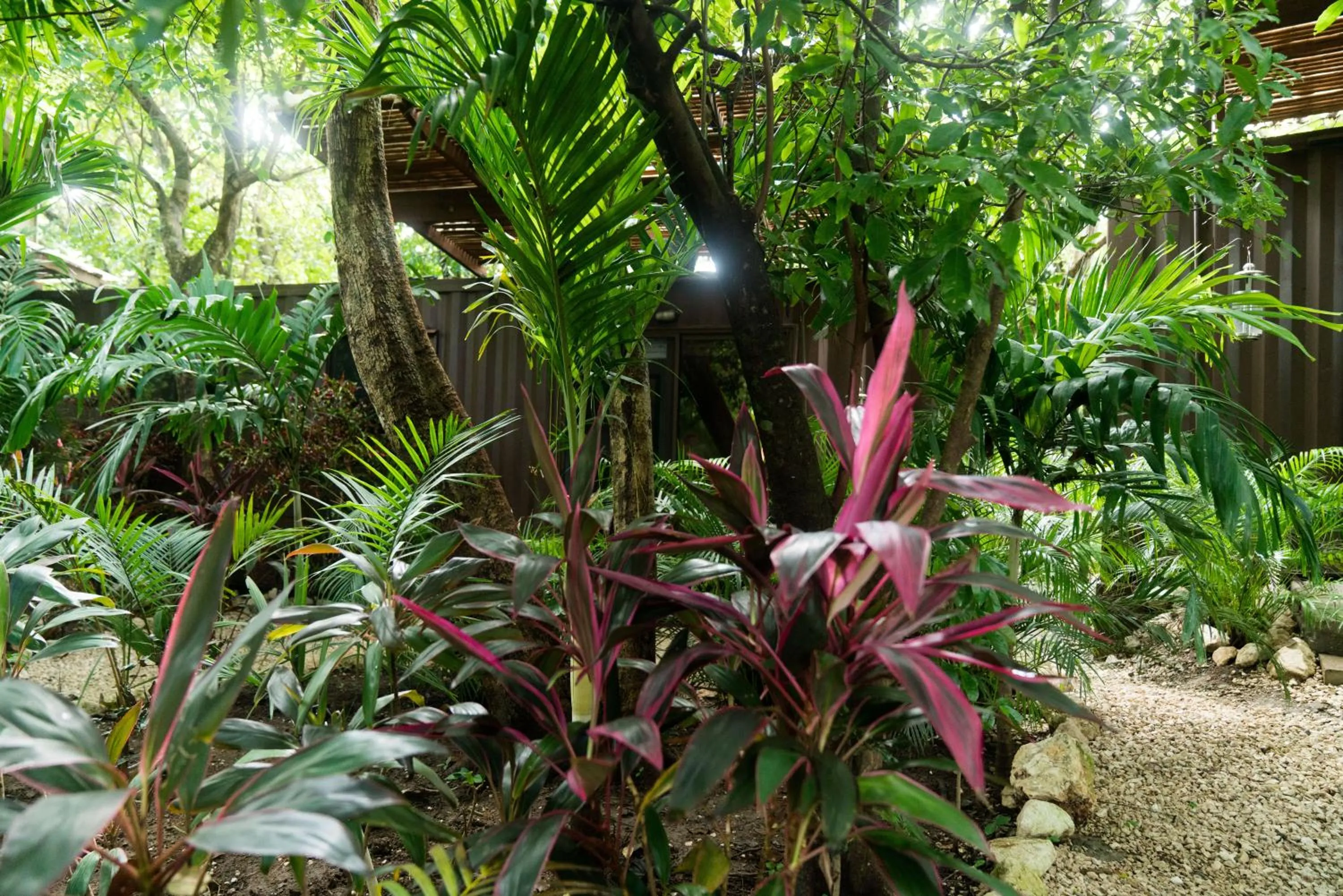 Staff in Green Sanctuary Hotel