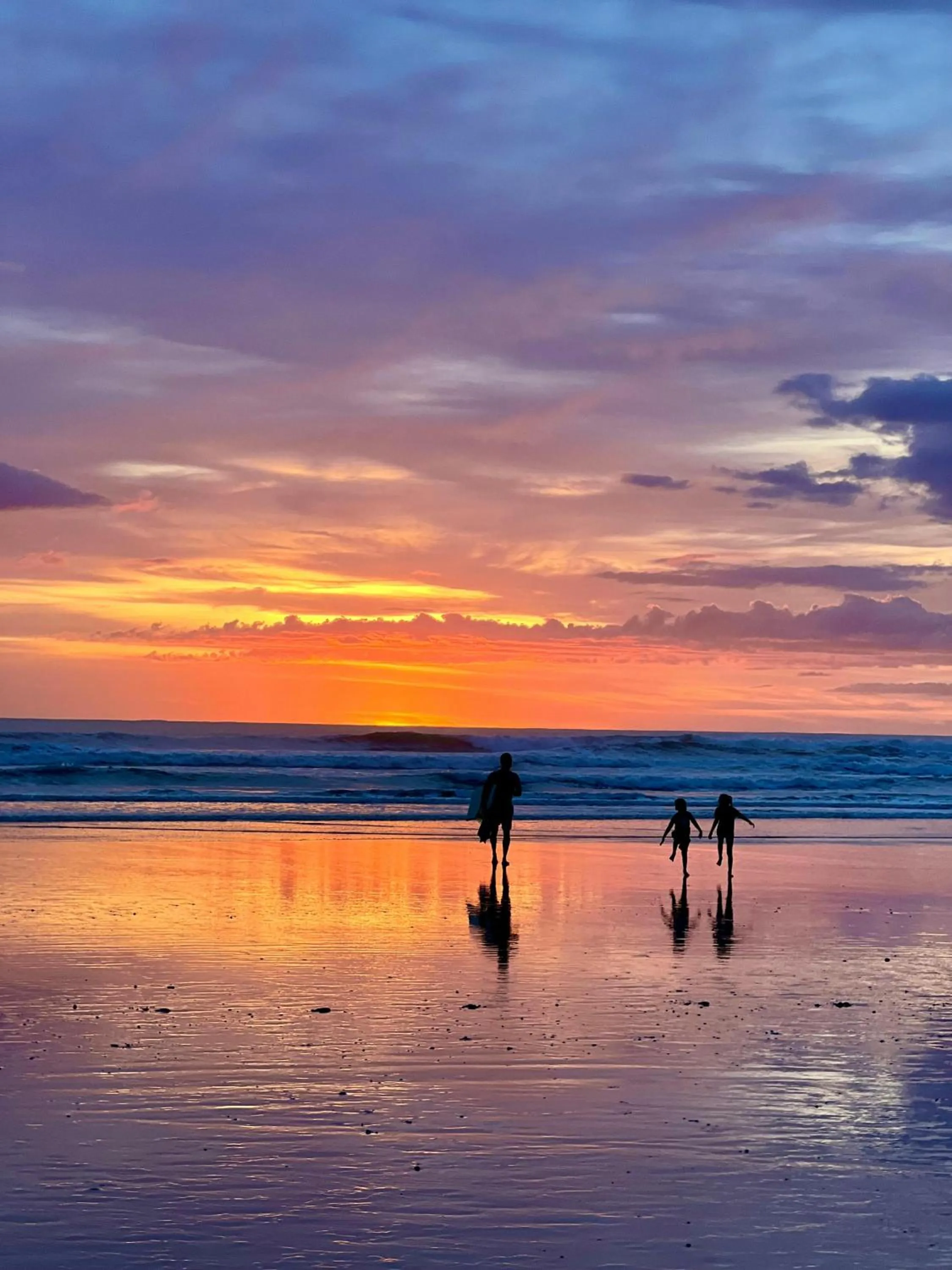 Sunset in Green Sanctuary Hotel