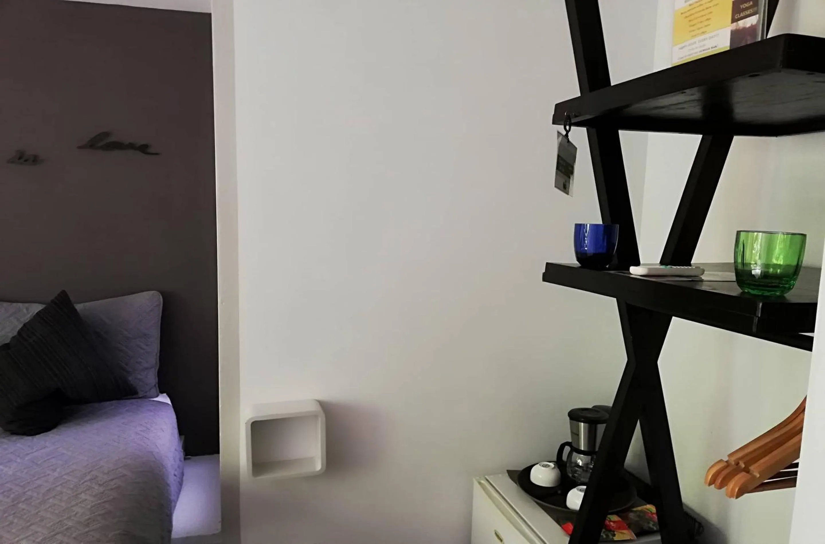 Decorative detail in Green Sanctuary Hotel