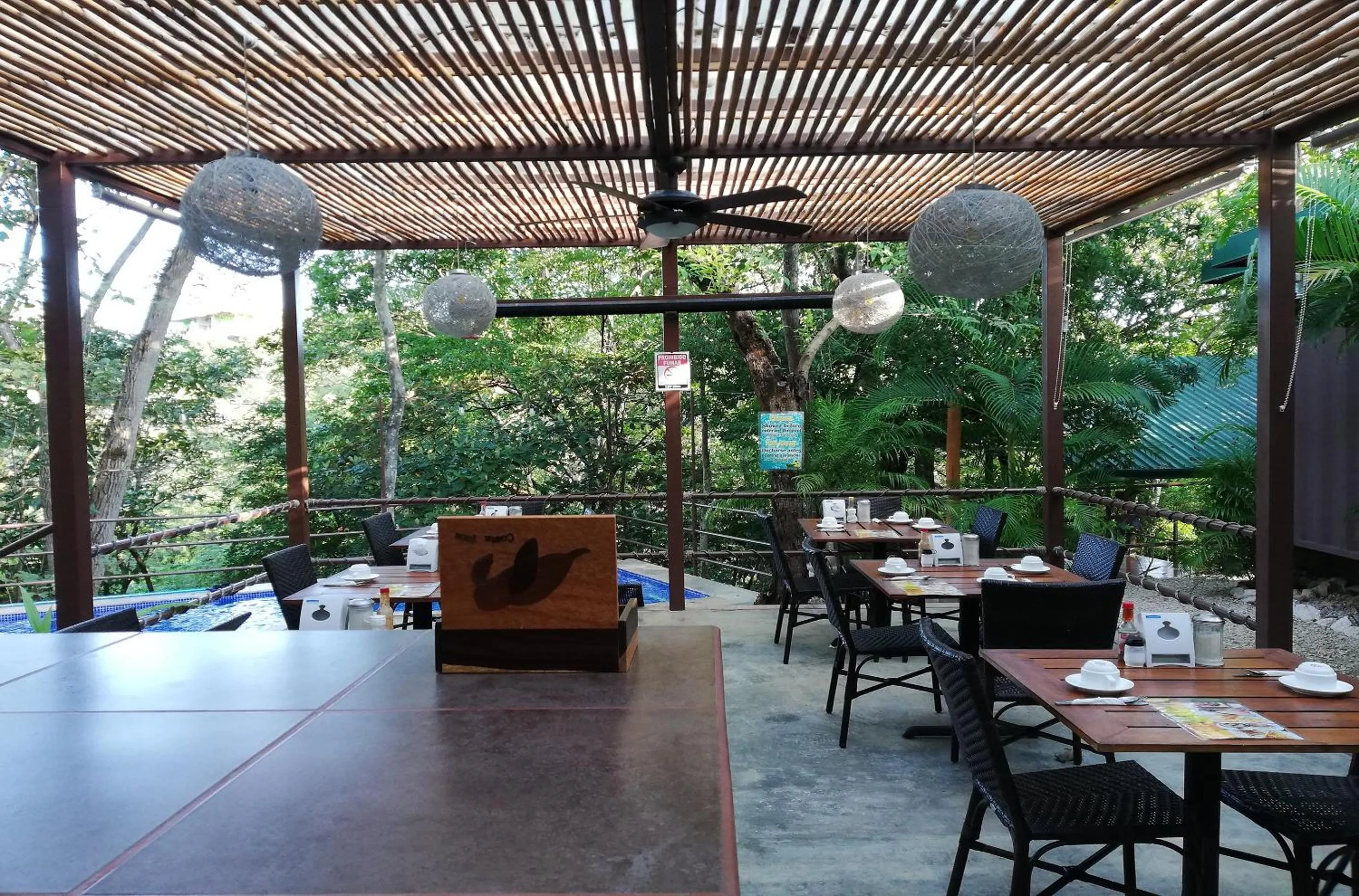 Restaurant/places to eat in Green Sanctuary Hotel
