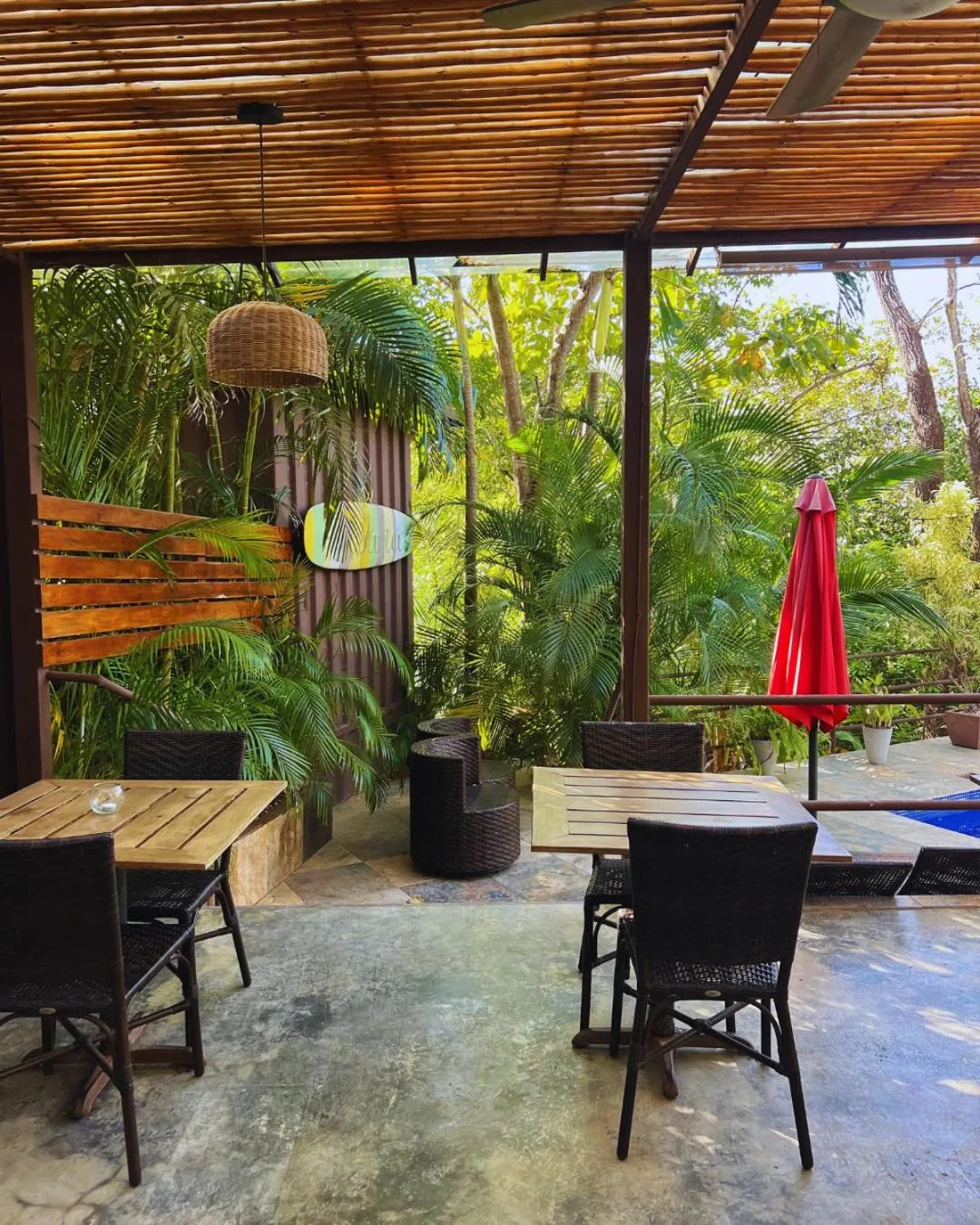 Dining area in Green Sanctuary Hotel