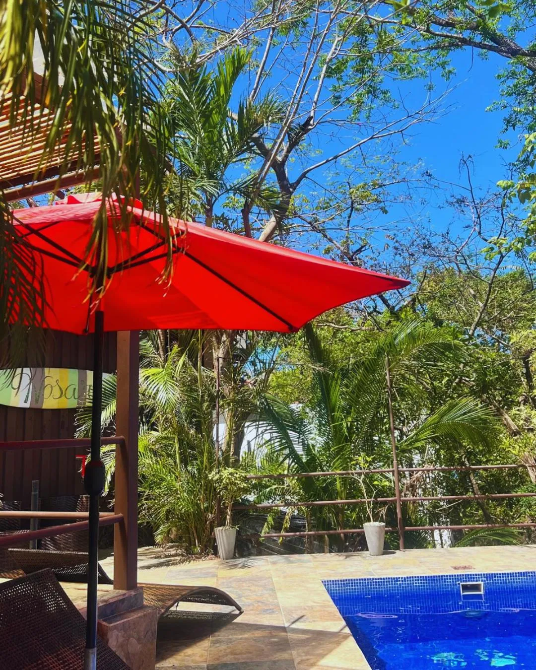 Swimming pool in Green Sanctuary Hotel