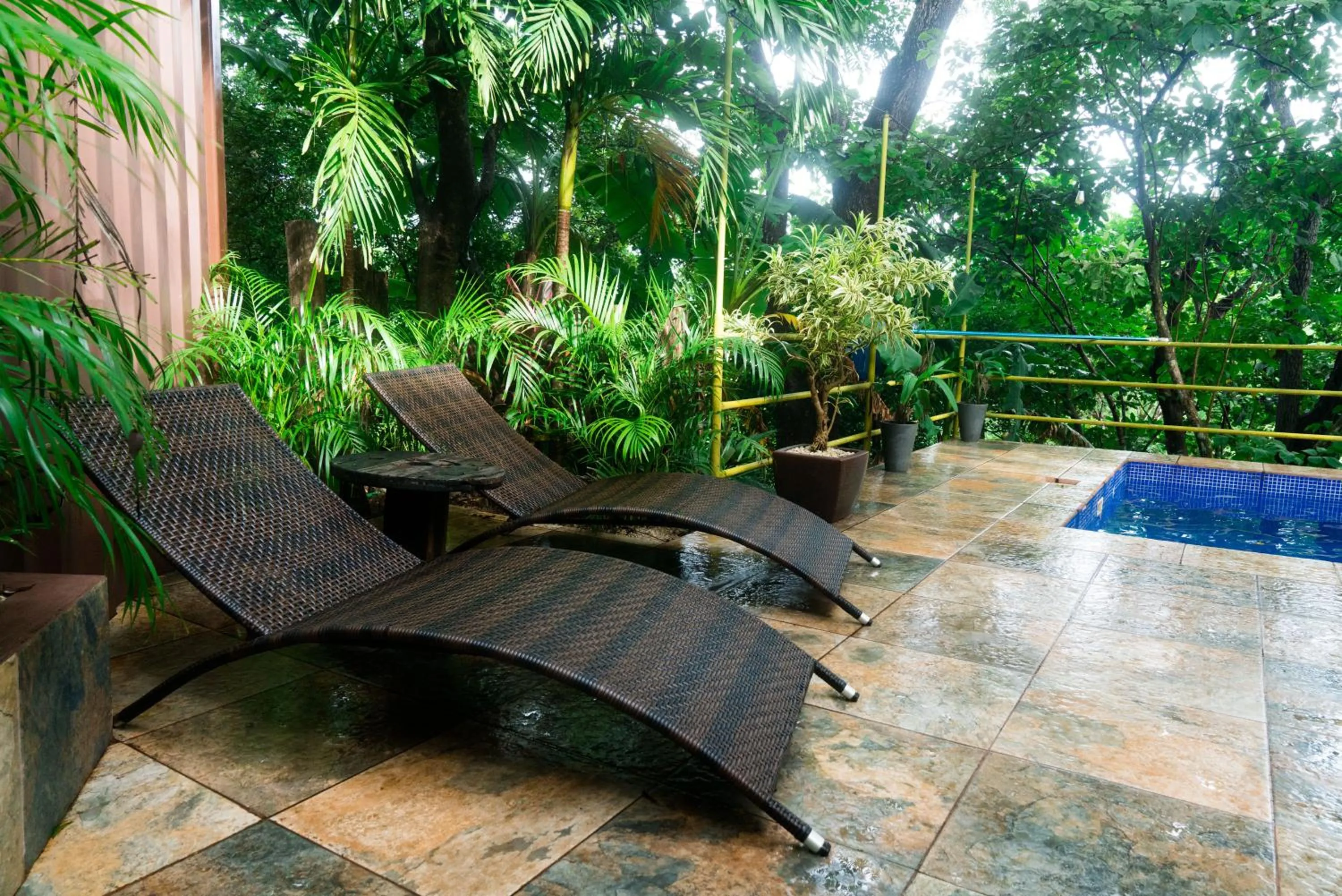 Staff in Green Sanctuary Hotel