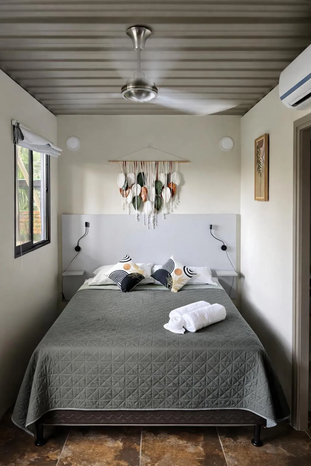 Bed in Green Sanctuary Hotel