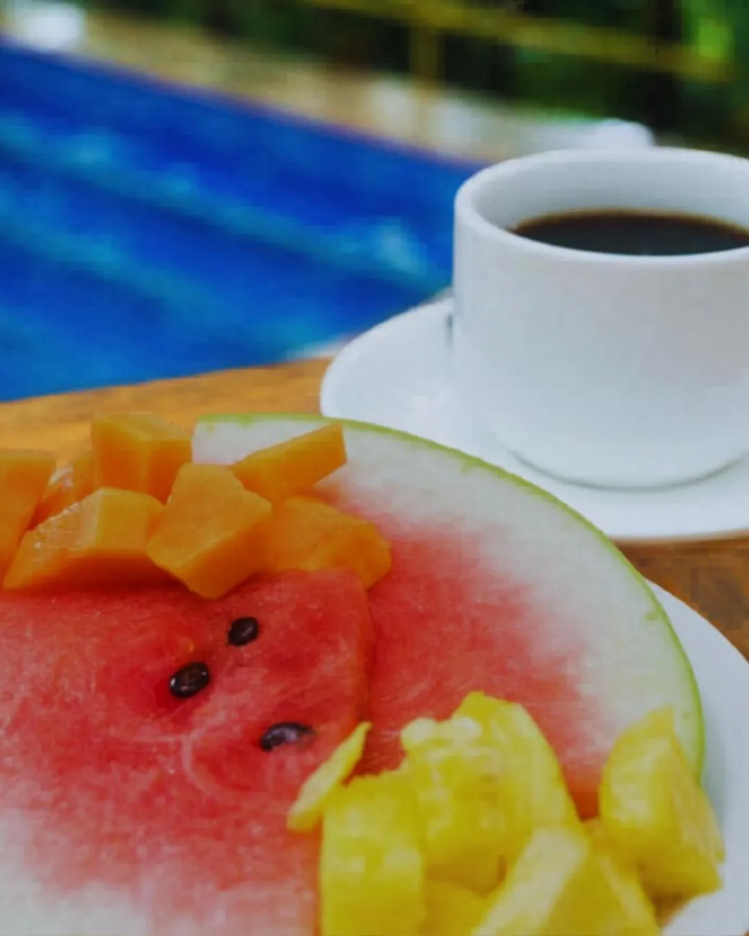 Breakfast in Green Sanctuary Hotel