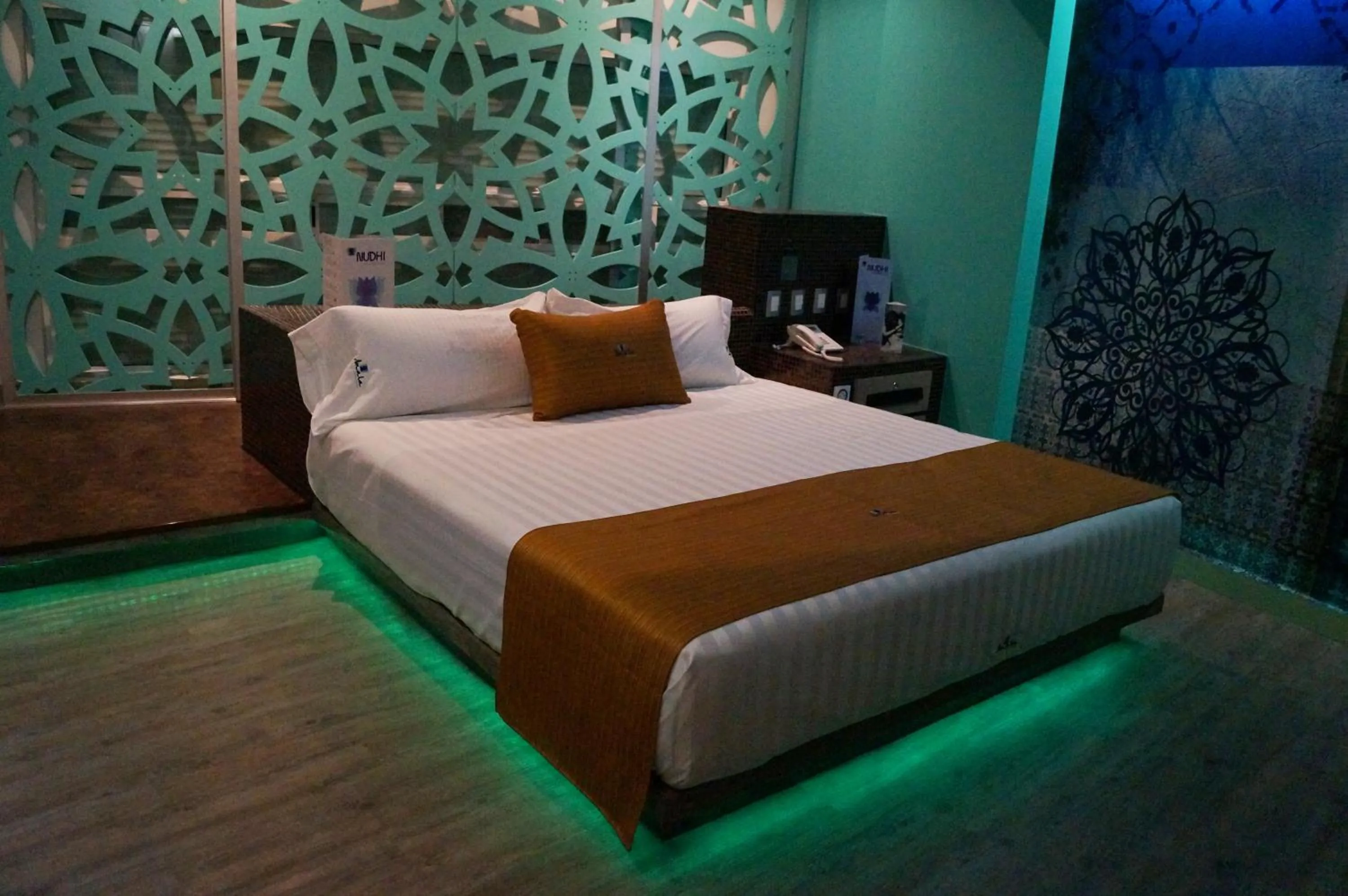 Bed in Hotel Amala