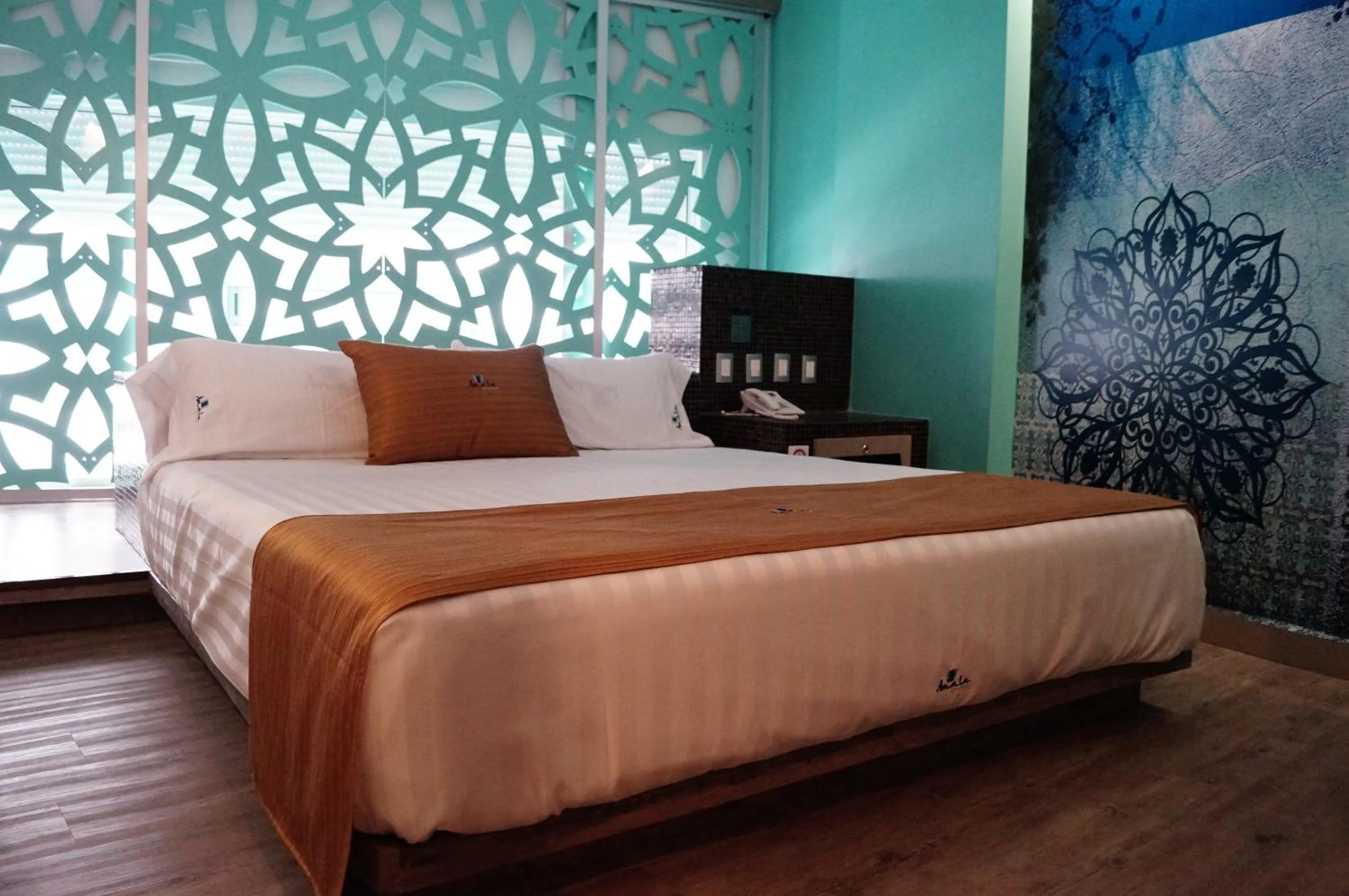 Bed in Hotel Amala
