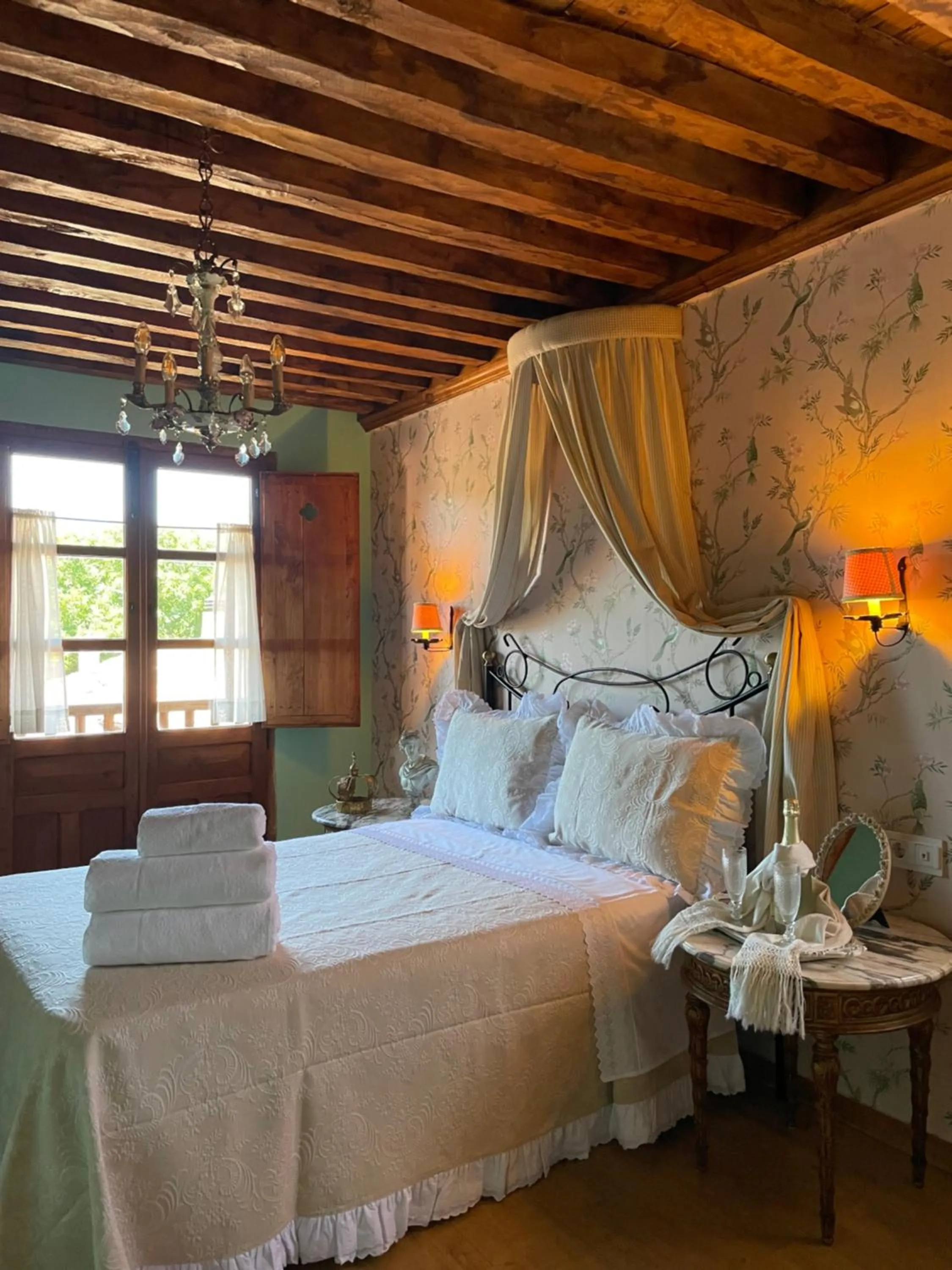 Bed in Posada Boutique Casa Palacio