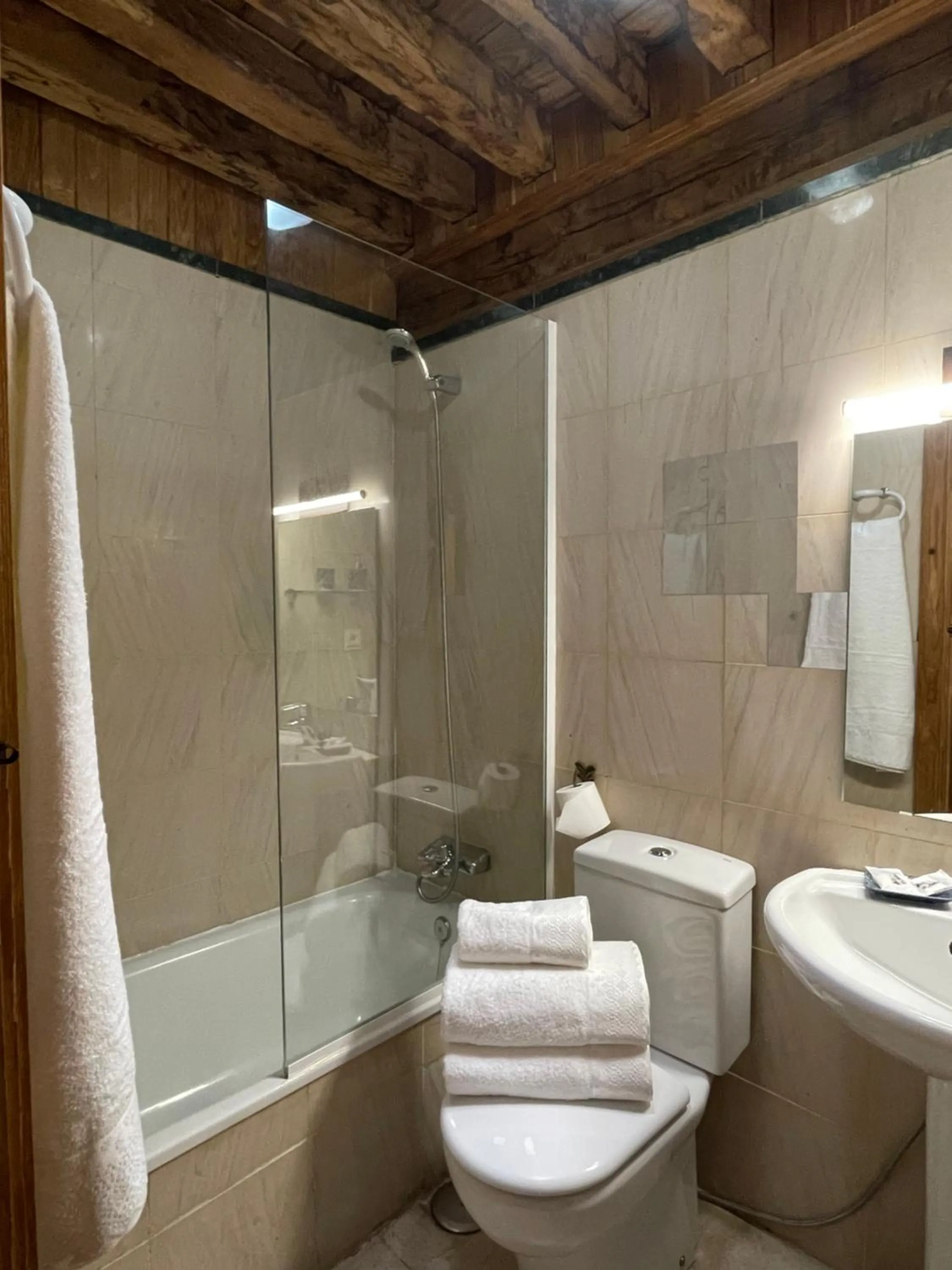 Shower in Posada Boutique Casa Palacio