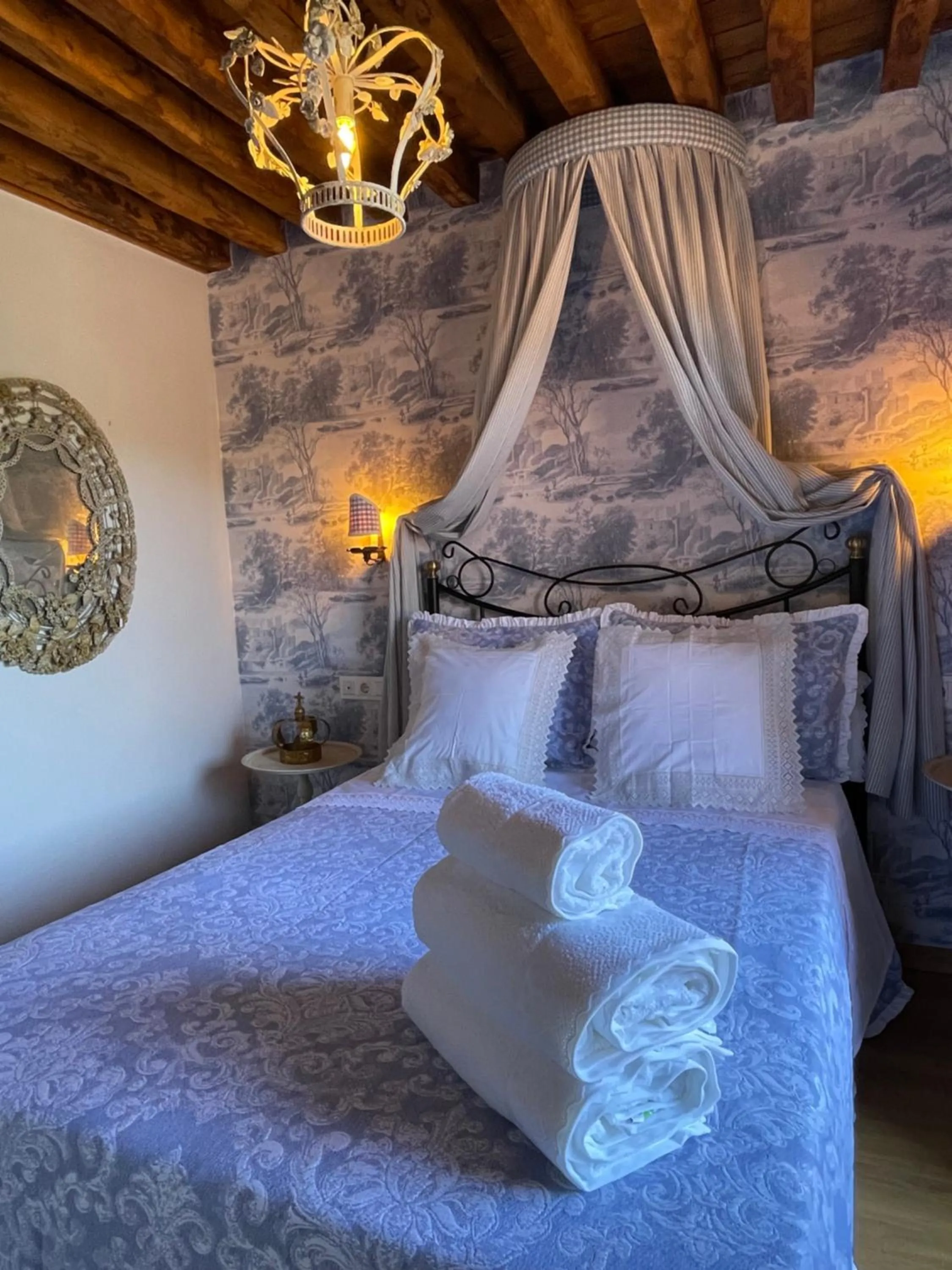 Bed in Posada Boutique Casa Palacio