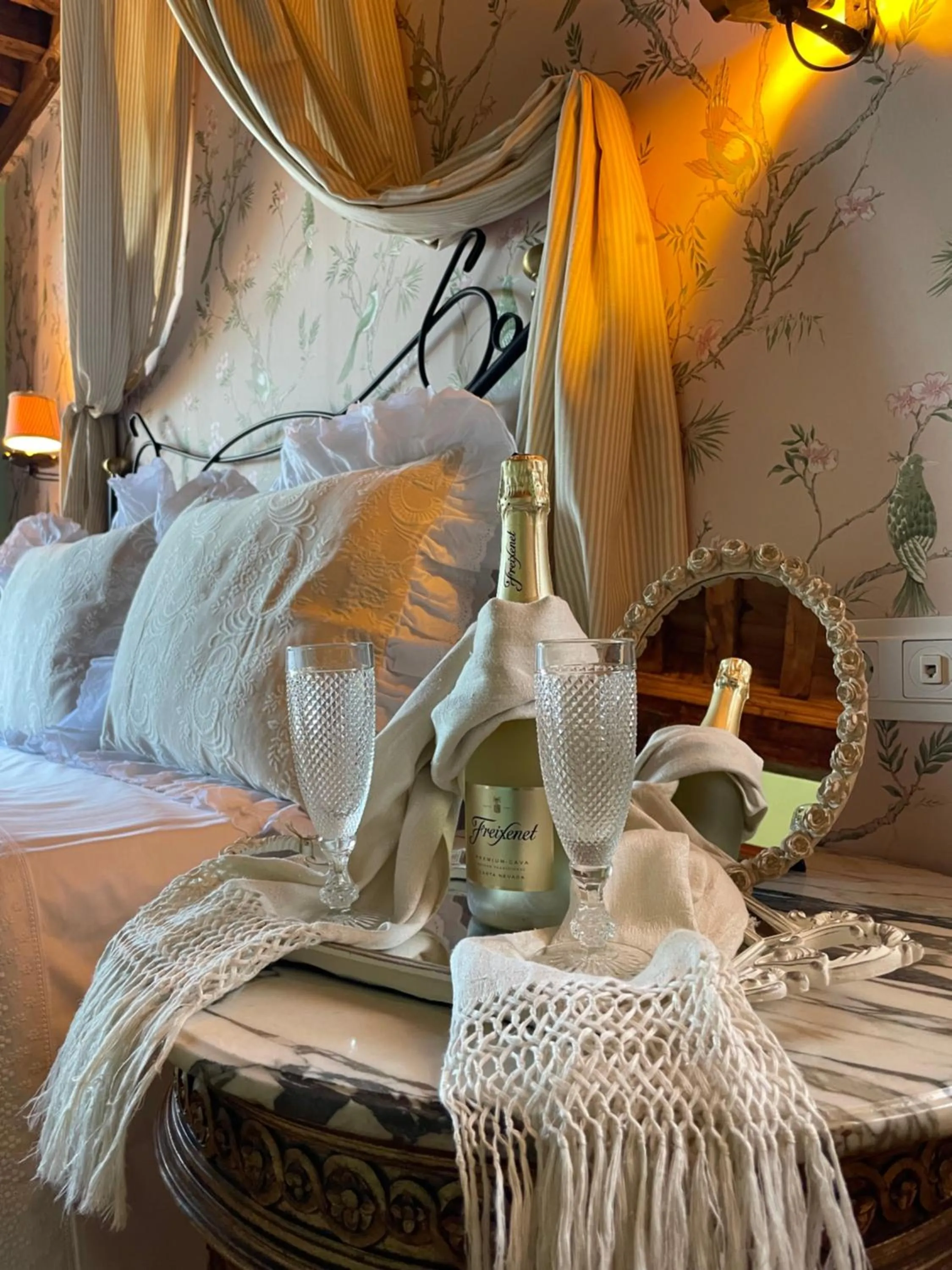 Bed in Posada Boutique Casa Palacio