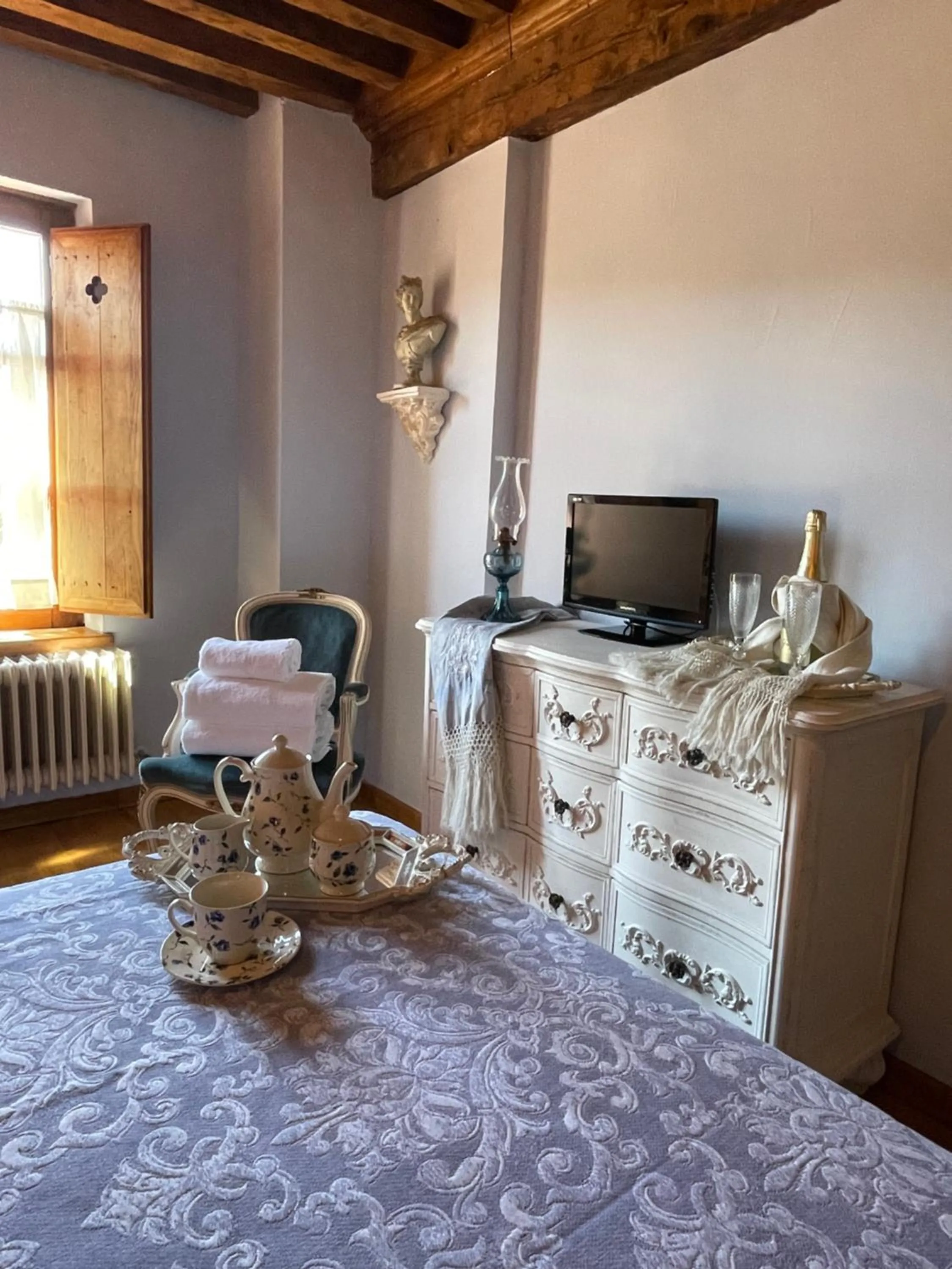 Bed in Posada Boutique Casa Palacio