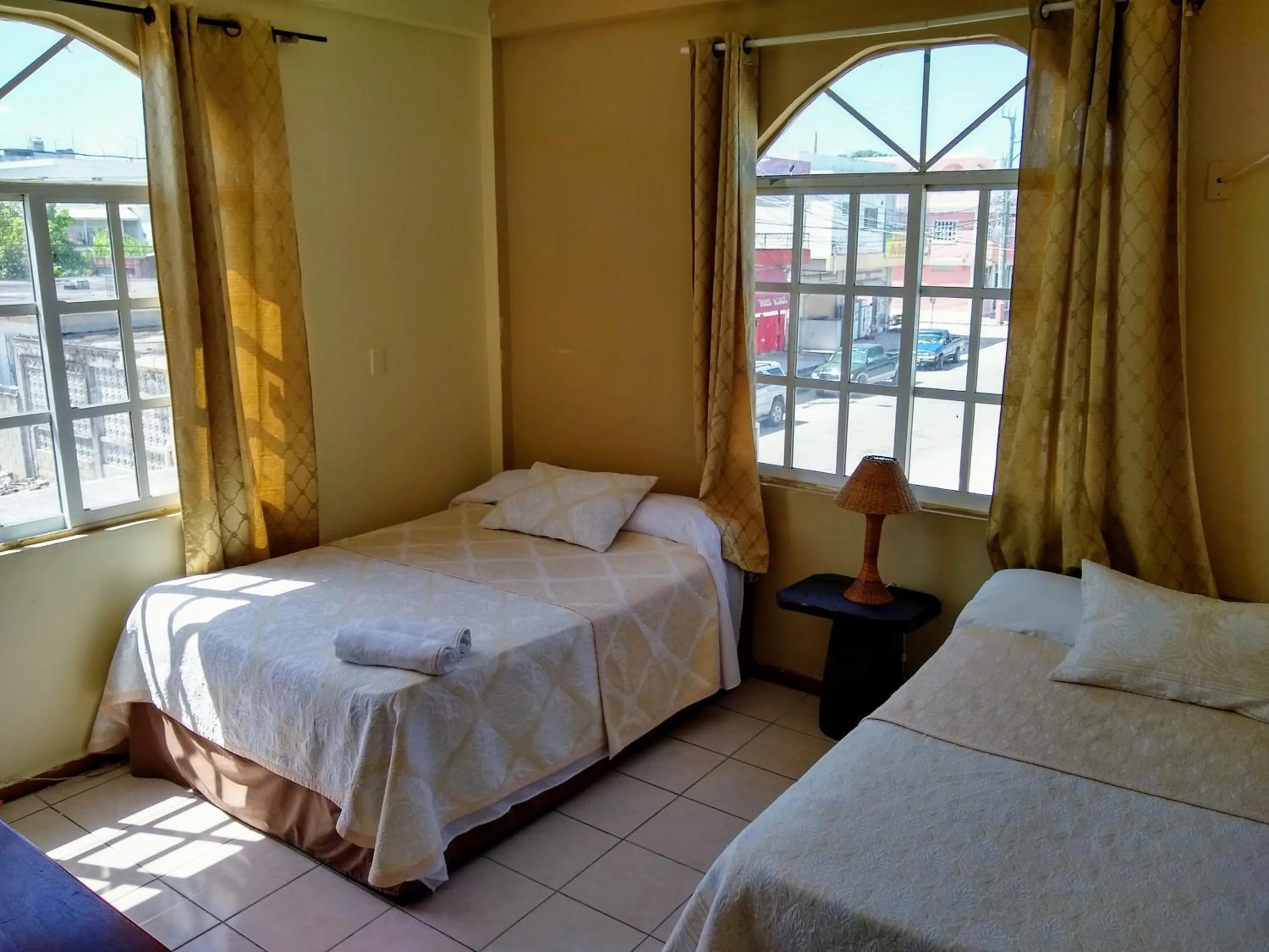 Bed in Mirador Hotel