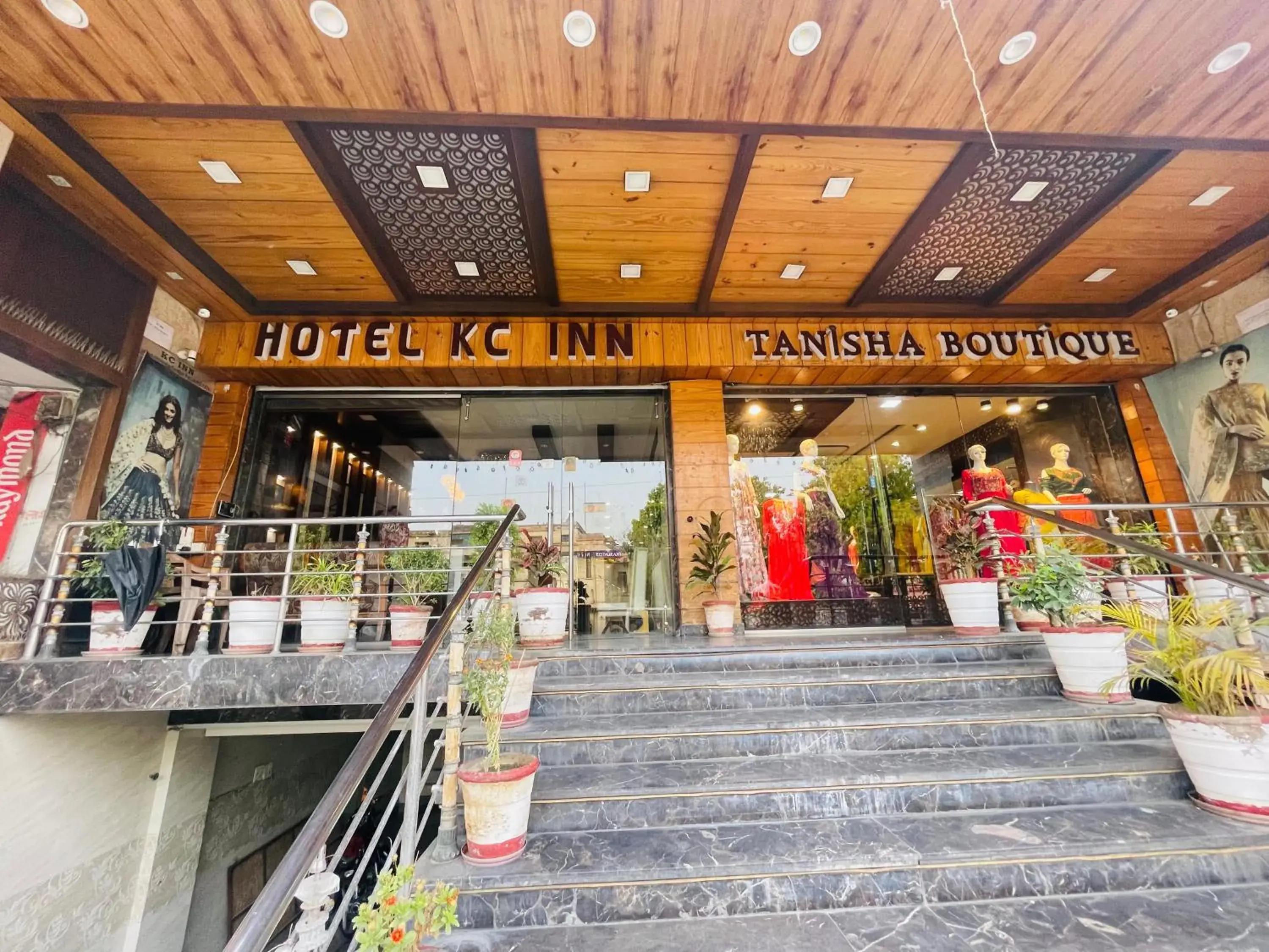 Property building in Hotel Kc Inn Ajmer Property building in Hotel Kc Inn Ajmer