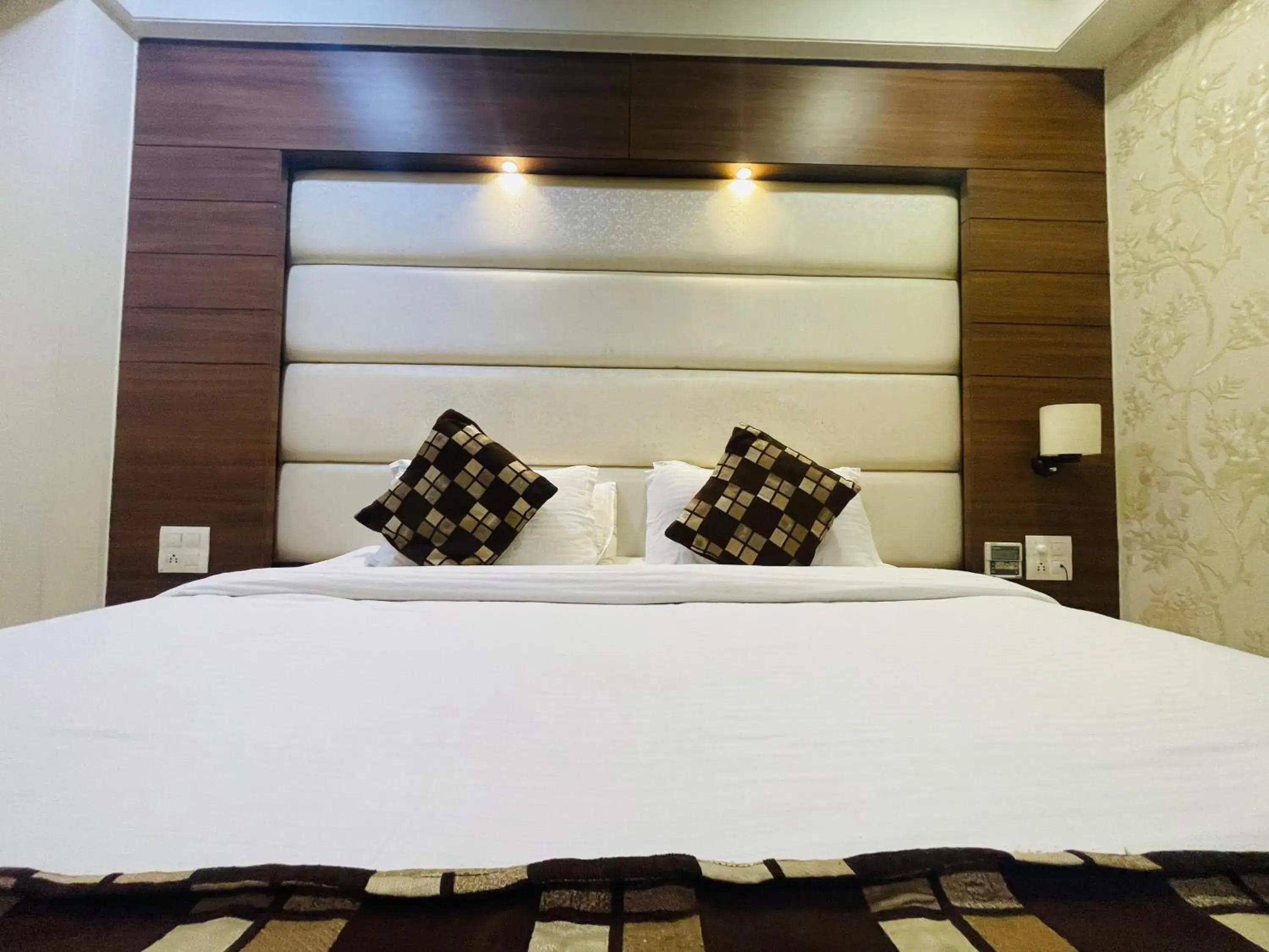 Bed in Hotel Kc Inn Ajmer Bed in Hotel Kc Inn Ajmer